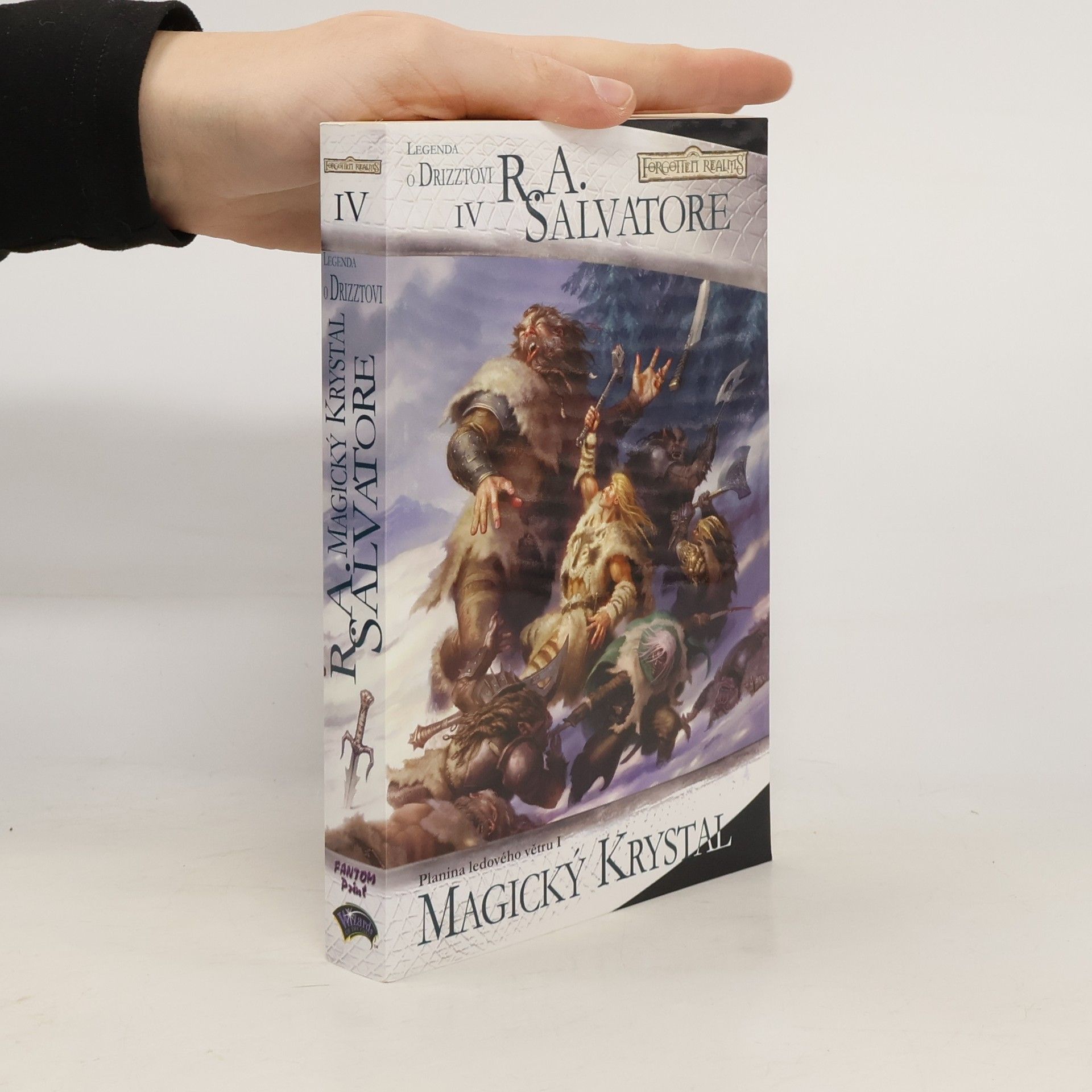 Robert Anthony Salvatore Planina ledového větru I. Magický krystal