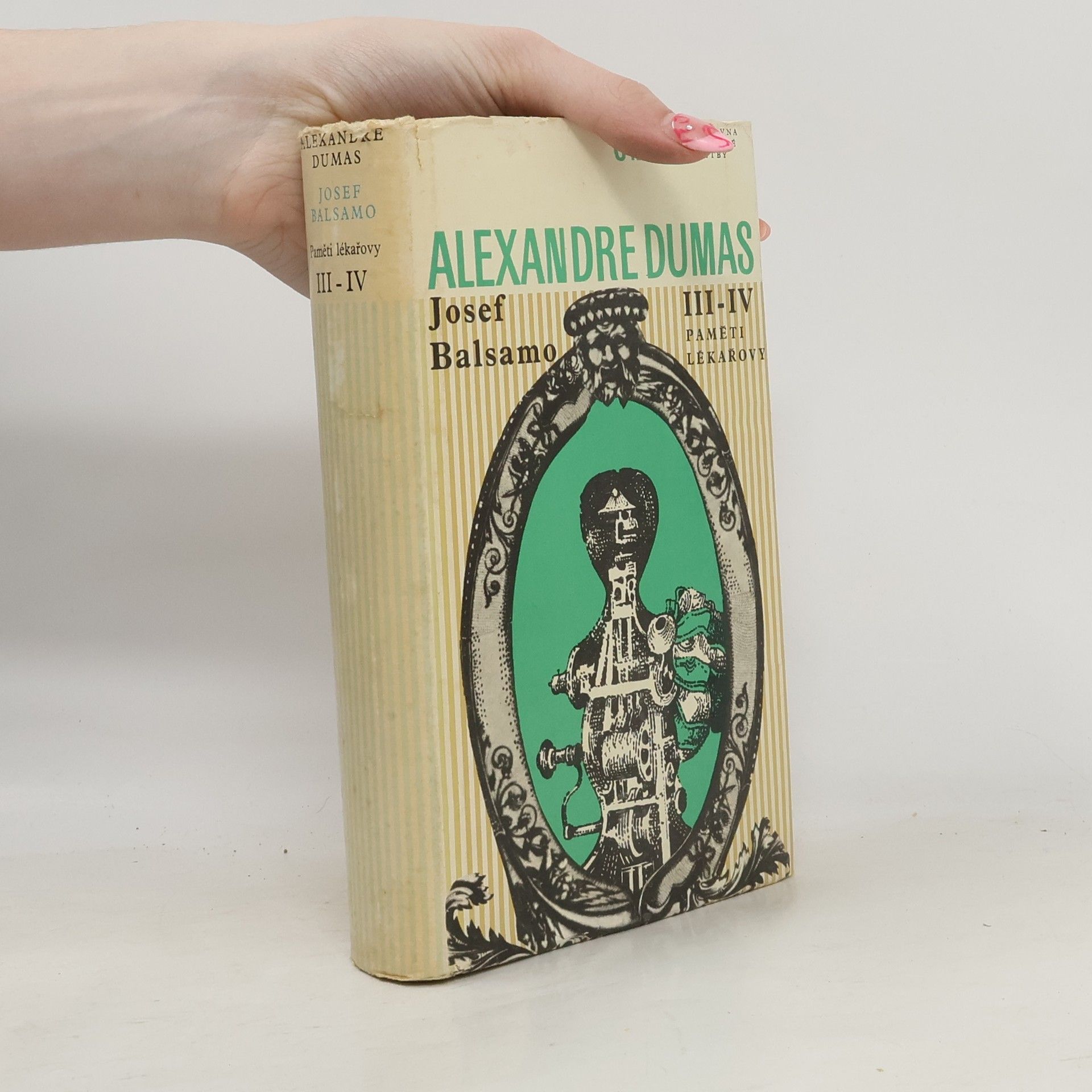 Alexandre Dumas der Ältere Josef Balsamo III-IV. Paměti lékařovi