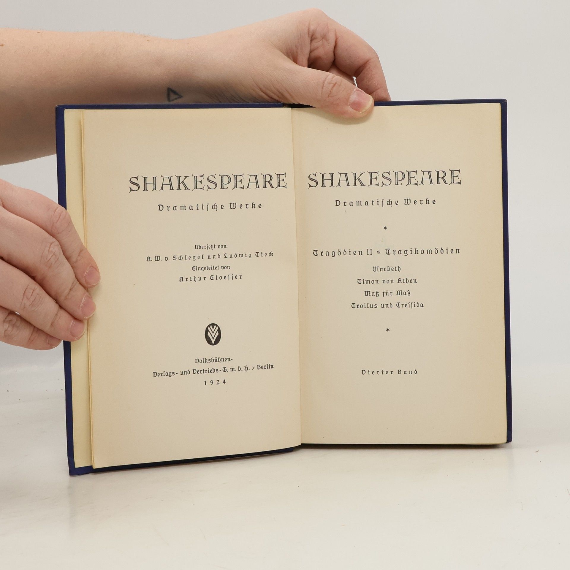 William Shakespeare Shakespeare. Dramatische Werke Band III