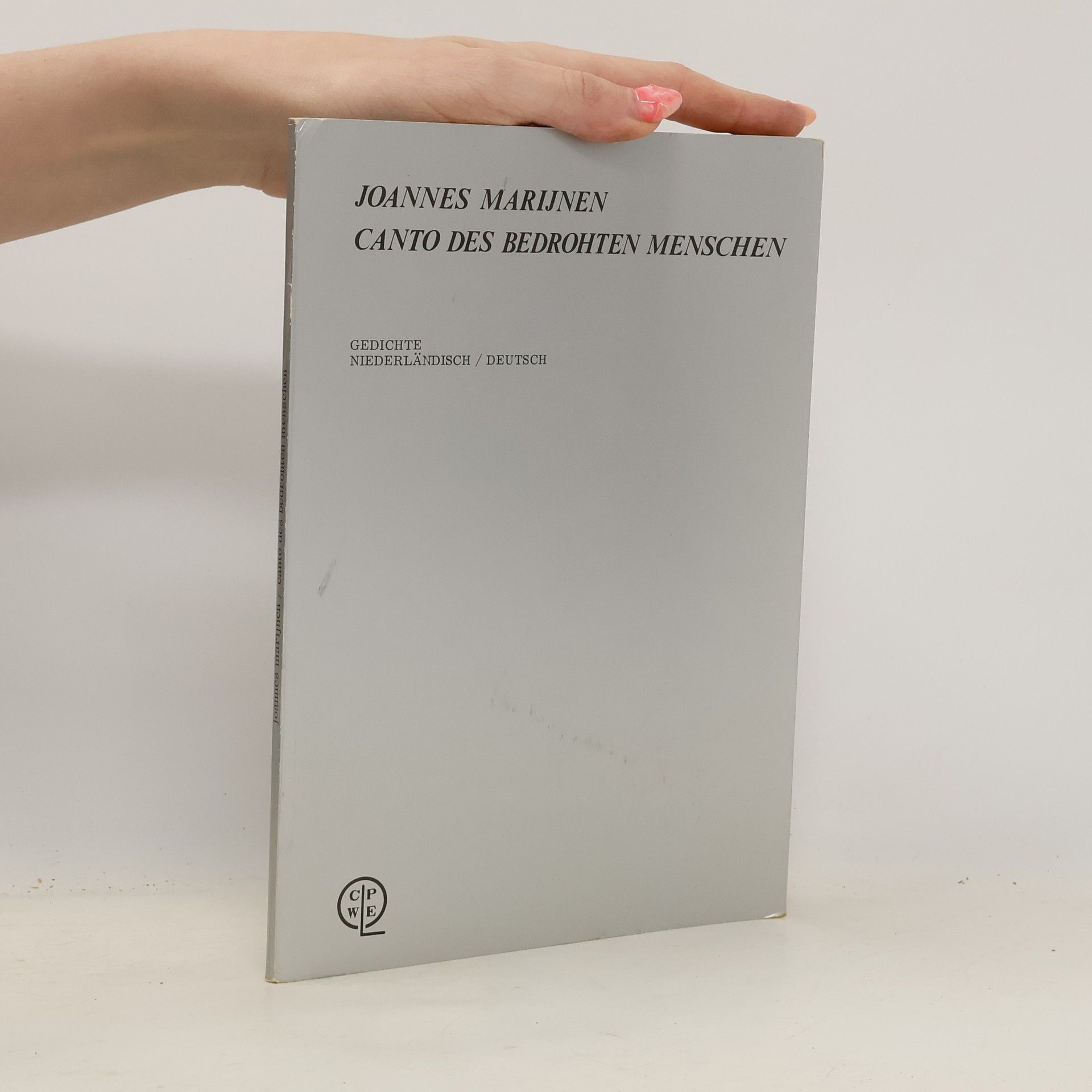 Joannes Marijnen Canto des Bedrohten Menschen
