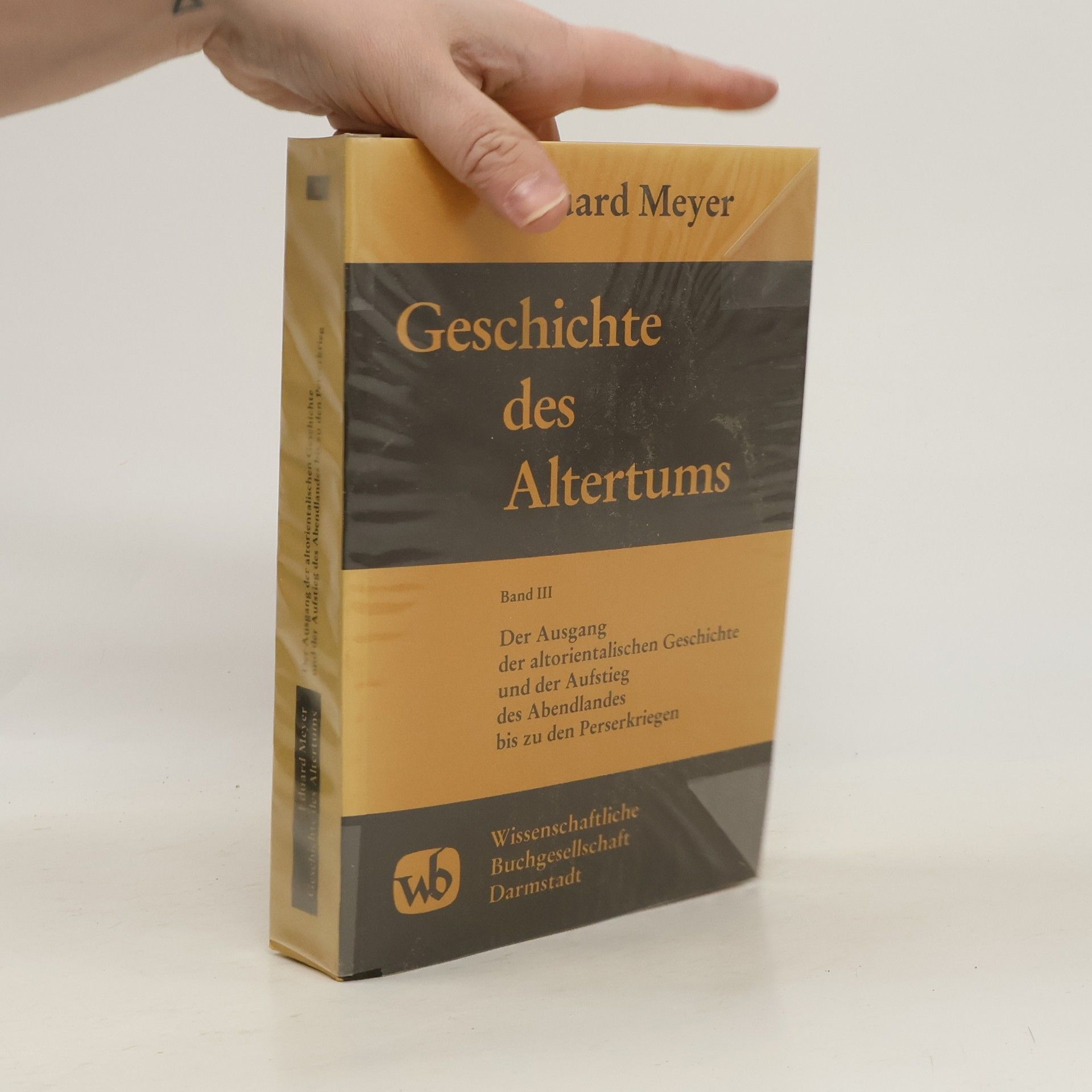 Eduard Meyer Geschichte des Altertums I, 1