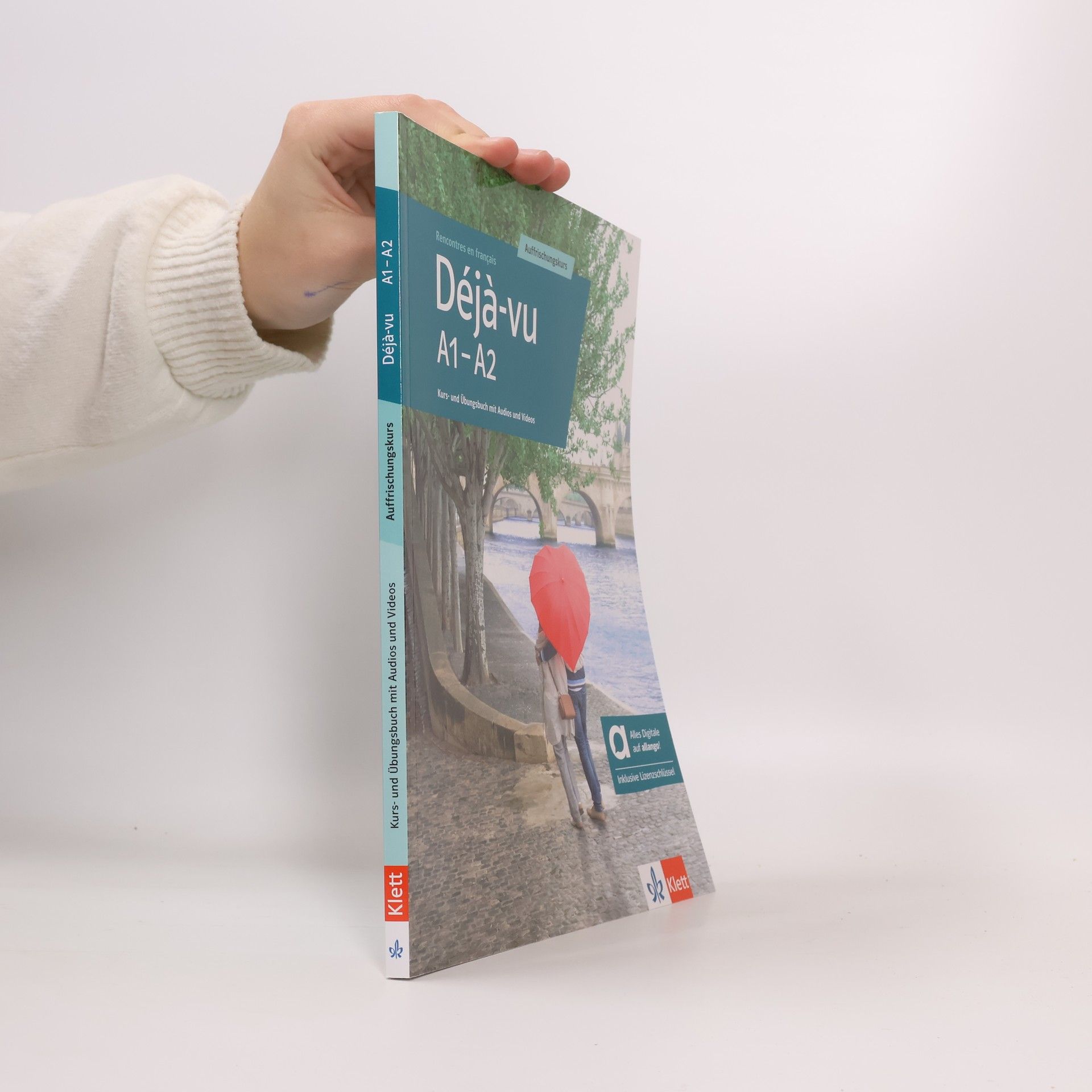 Autores varios Rencontres en français: Déjà-vu A1-A2 - Hybride Ausgabe allango