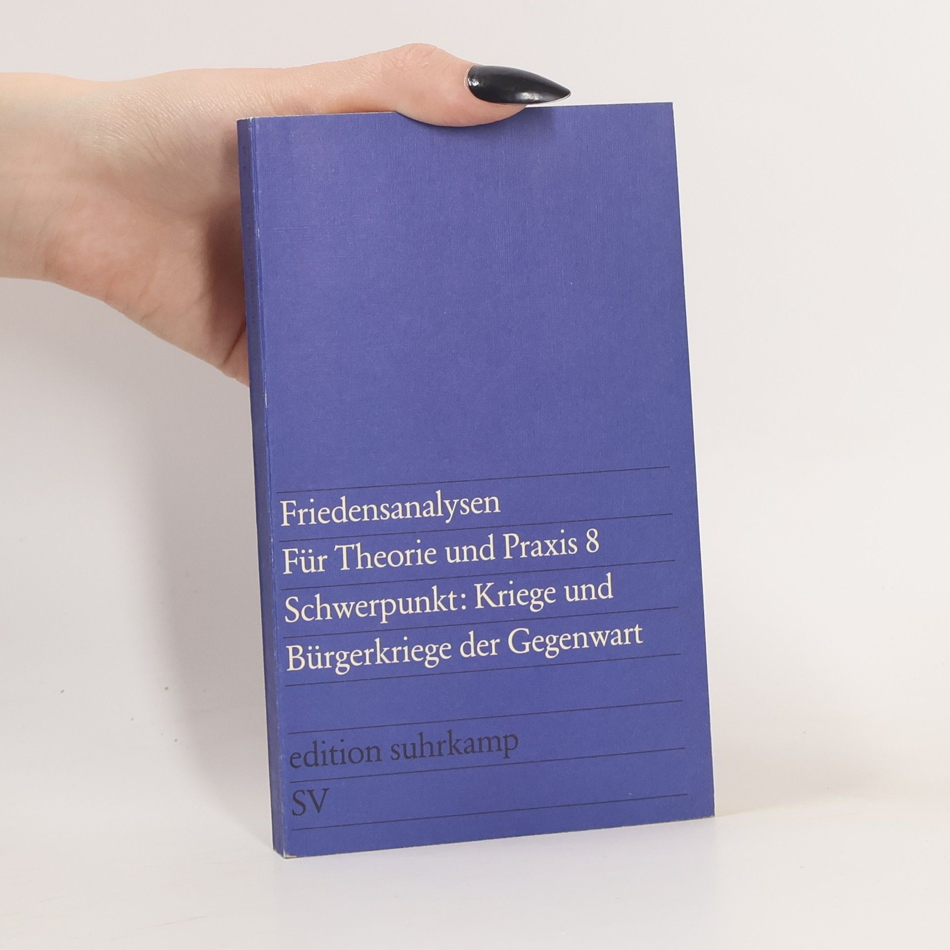 Autores varios Friedensanalysen für Theorie und Praxis 8