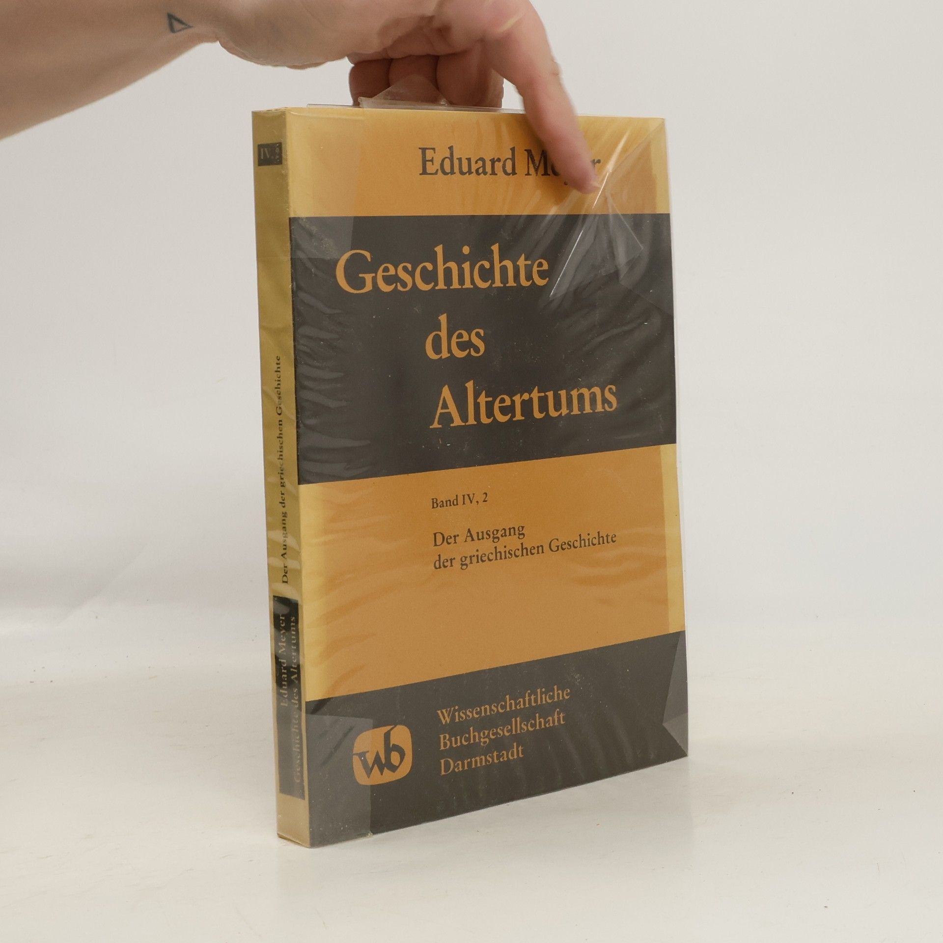 Eduard Meyer Geschichte des Altertums. Band IV, 2