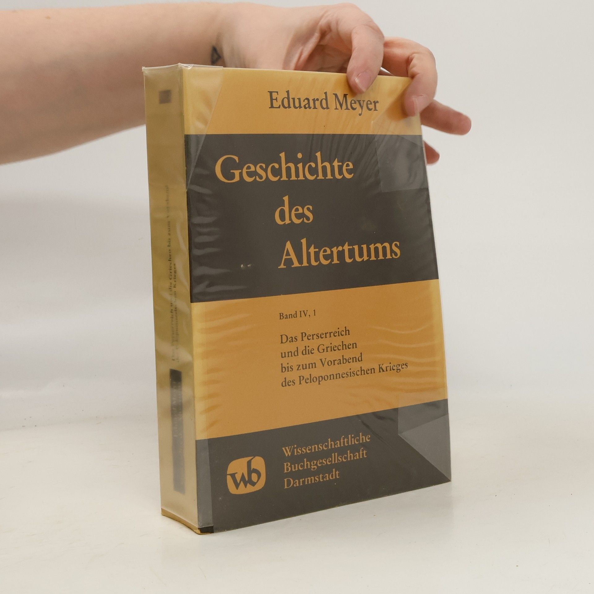 Eduard Meyer Geschichte des Altertums. Band IV, 1