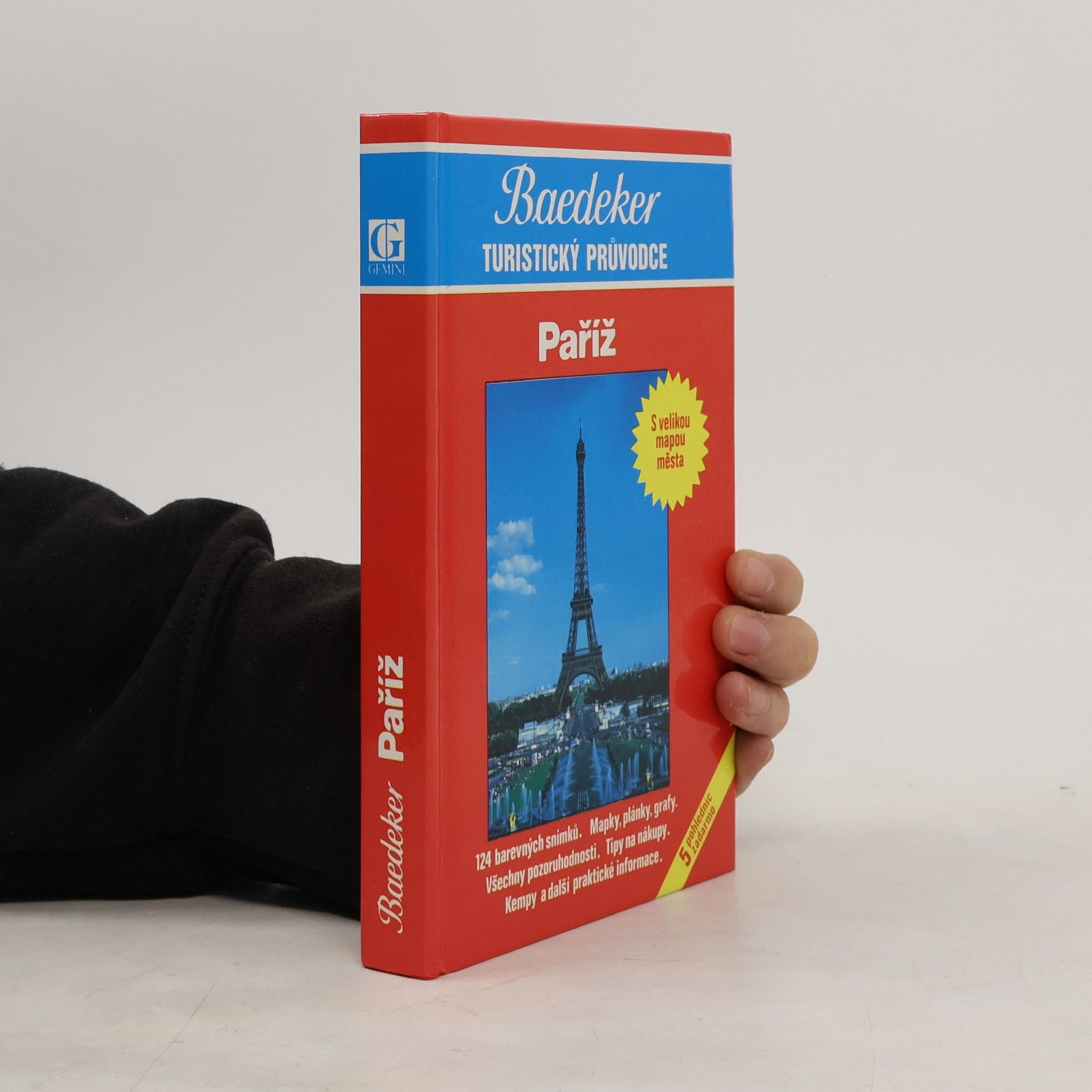 Various authors Paříž. Baedeker. Turistický průvodce