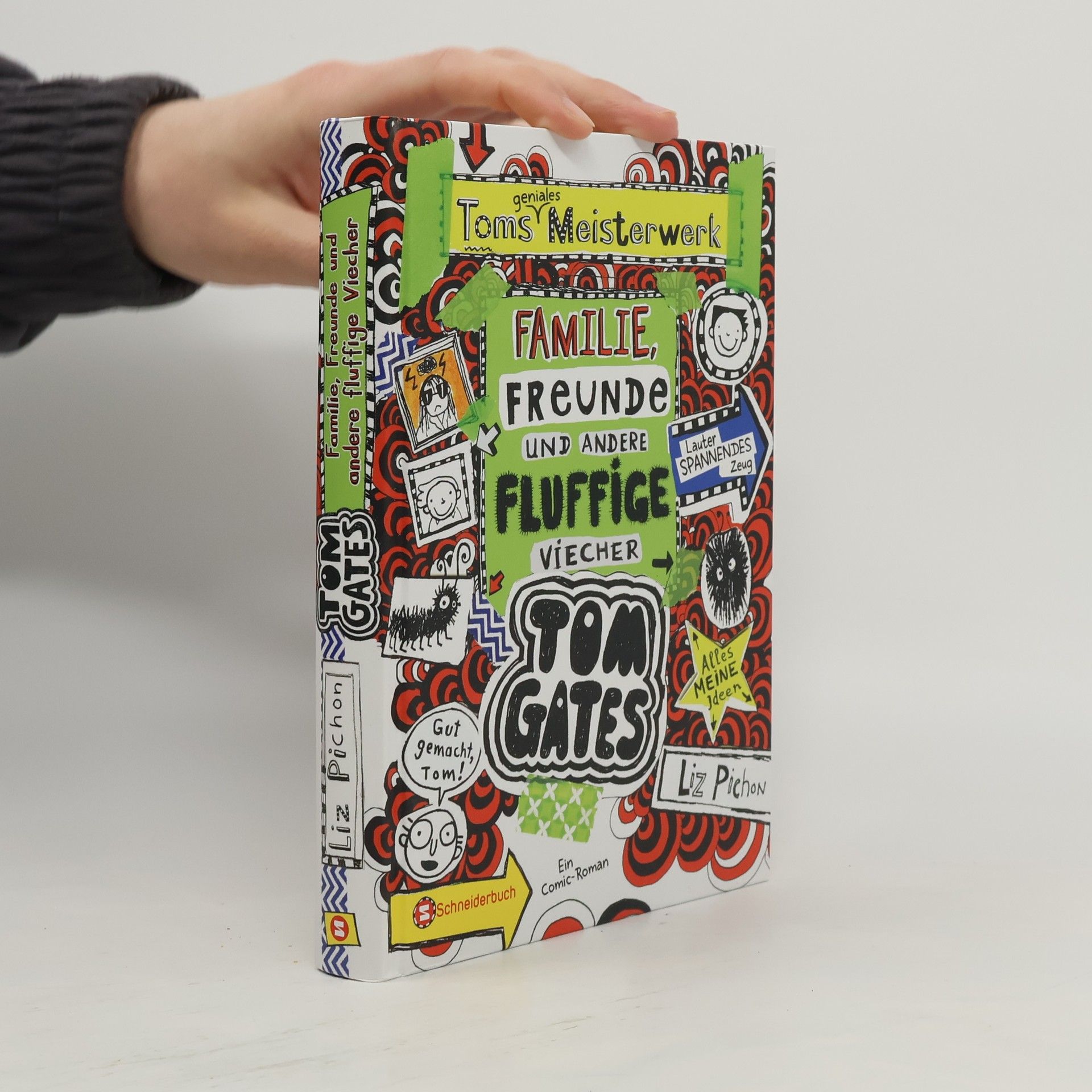 Liz Pichon Toms geniales Meisterwerk. Familie, Freunde und andere fluffige Viecher.