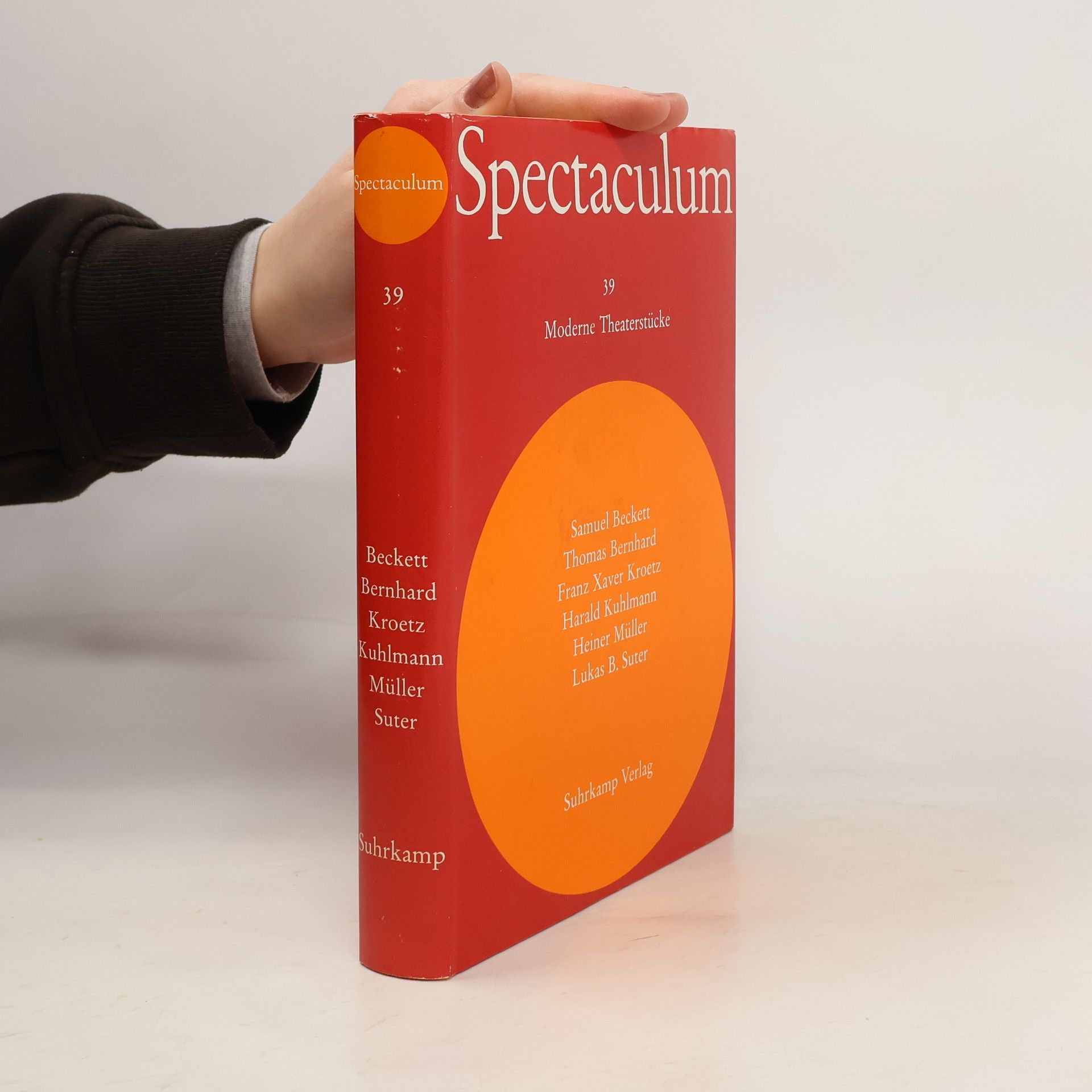 Autorenkollektiv Spectaculum 39. Moderne Theaterstücke