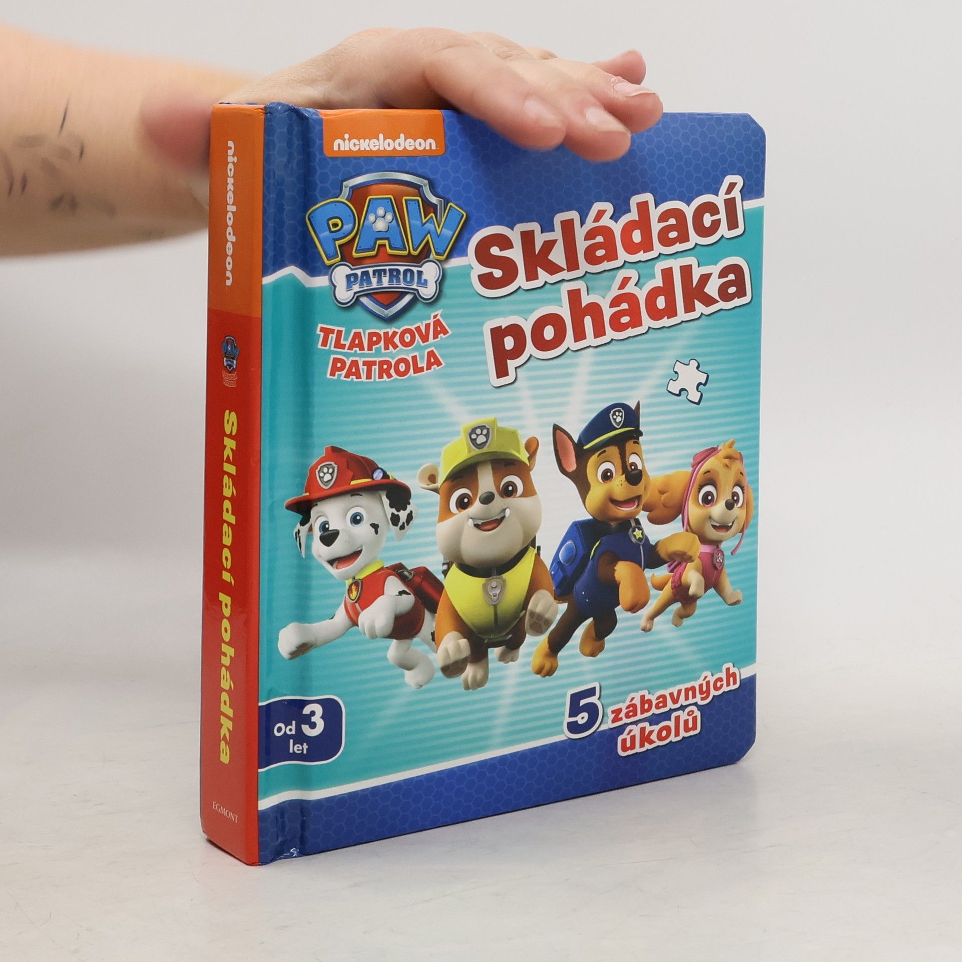 Katharina Bensch Tlapková patrola : skládací pohádka : 5 zábavných úkolů