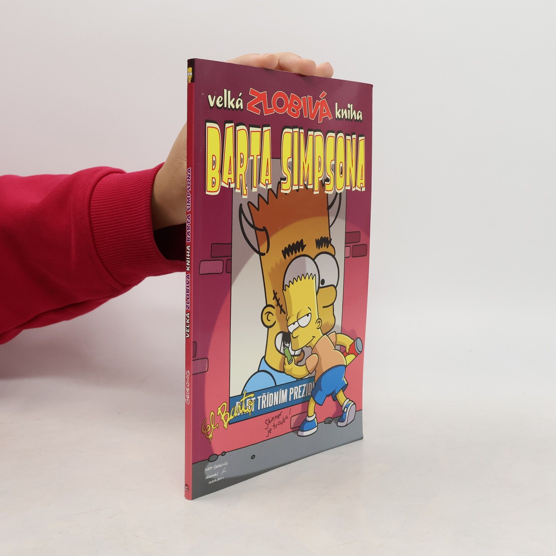 Matt Groening Velká zlobivá kniha Barta Simpsona