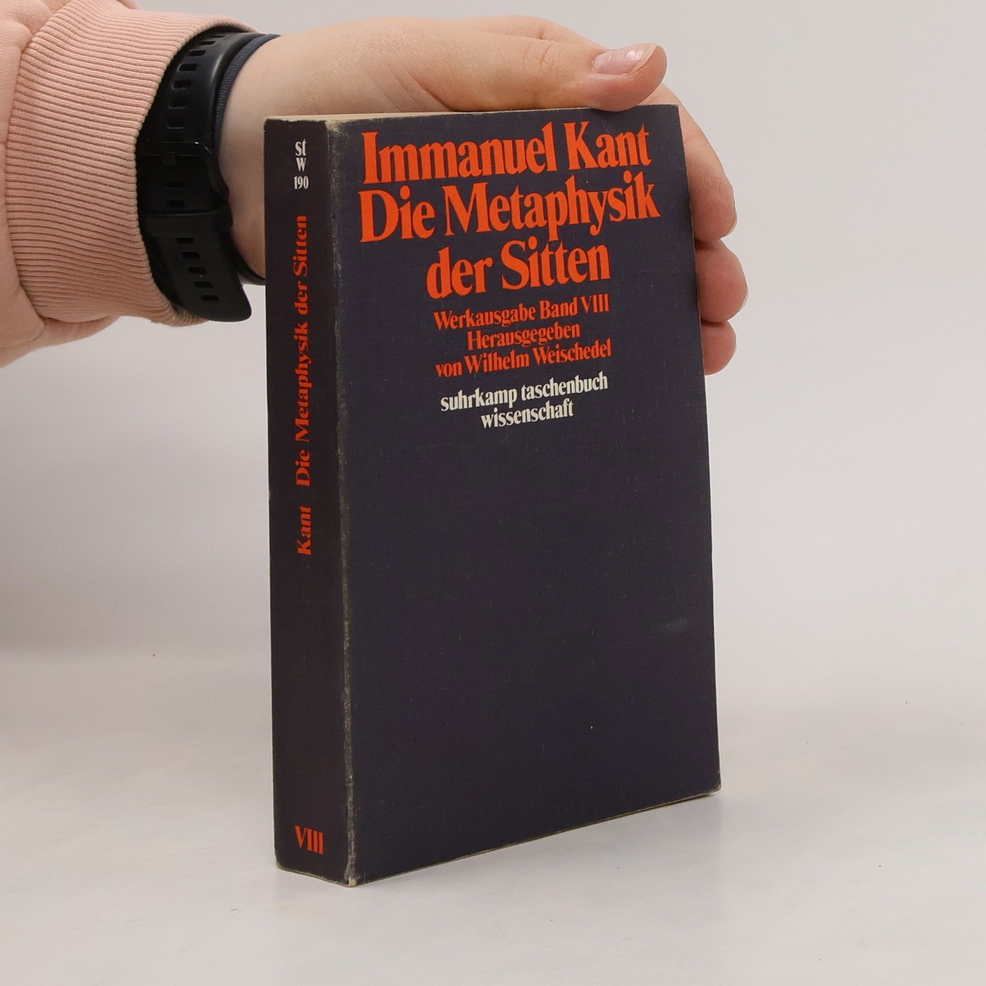 Immanuel Kant Werkausgabe - 8: Die Metaphysik der Sitten