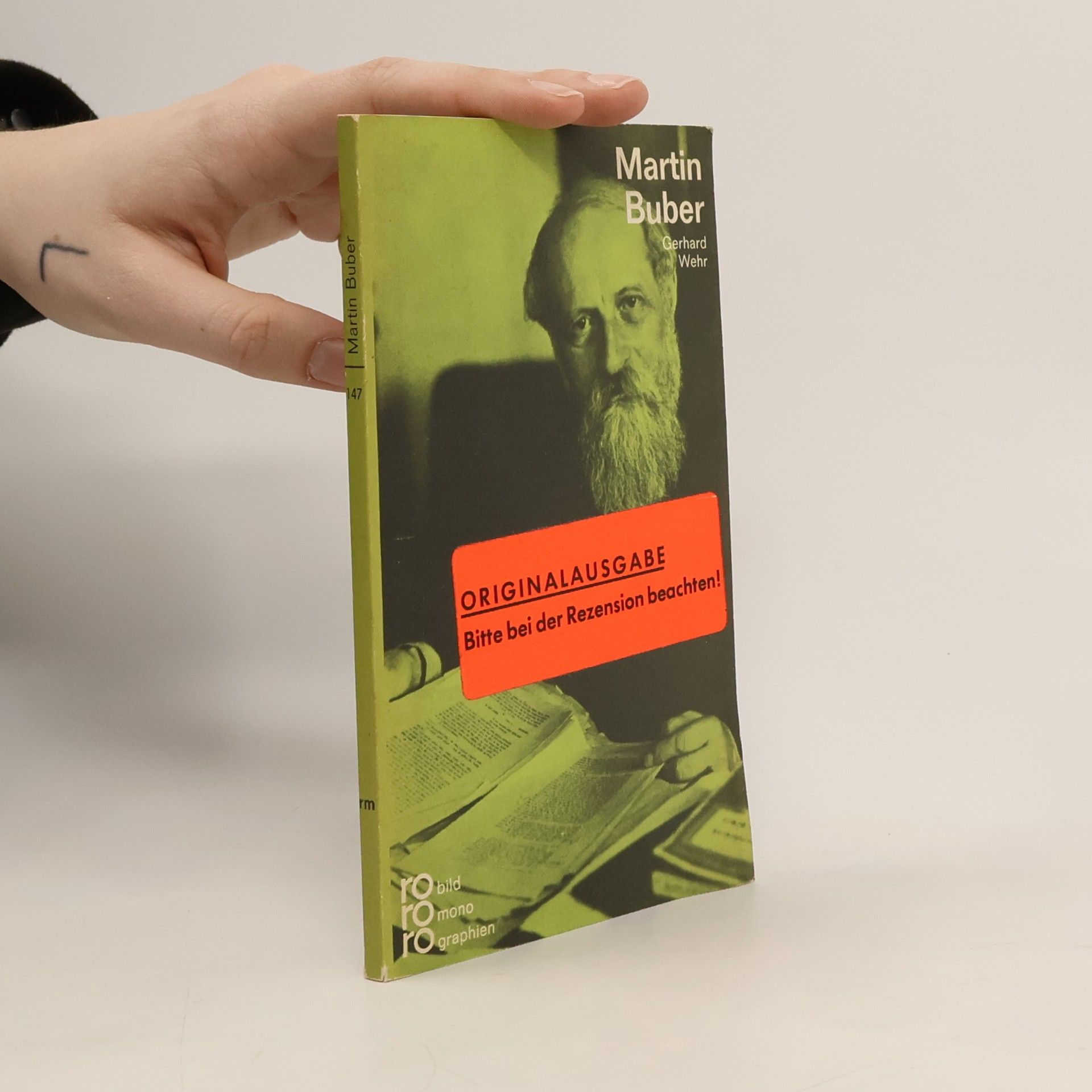 Gerhard Wehr Martin Buber
