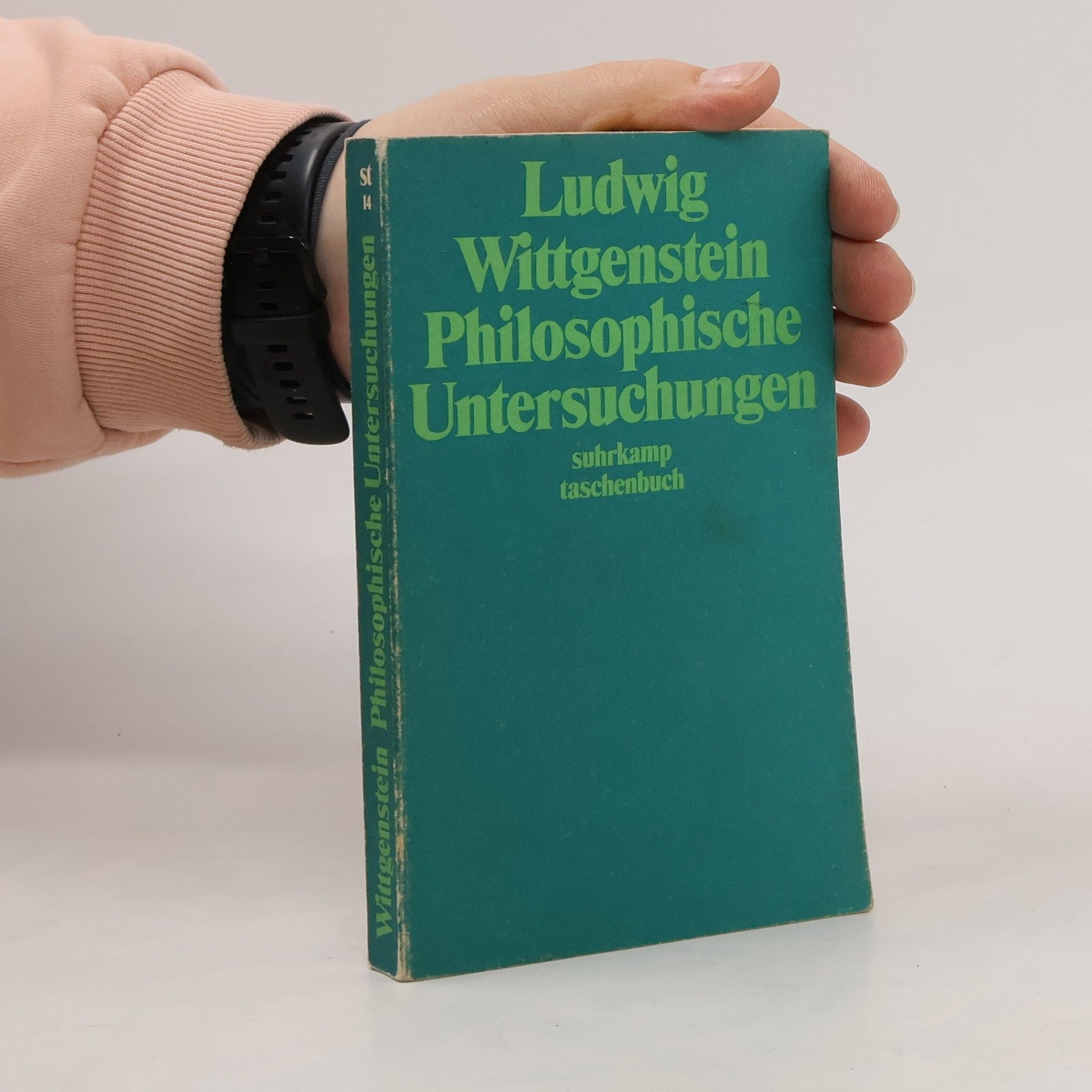Ludwig Wittgenstein Philosophische Untersuchungen