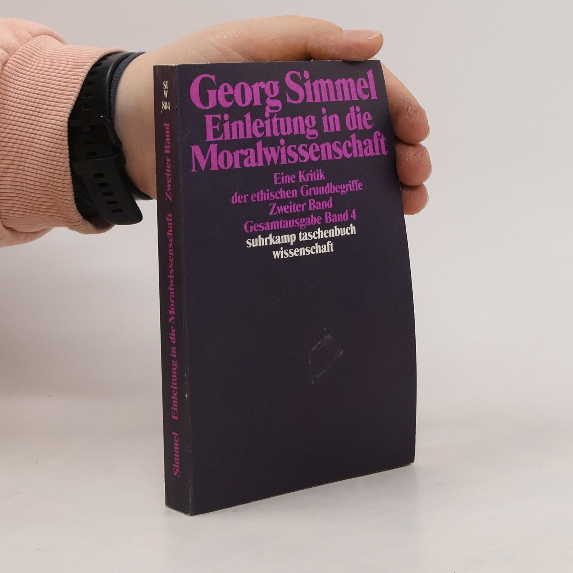 Suhrkamp Taschenbuch Wissenschaft - 2: Einleitung in die Moralwissenschaft