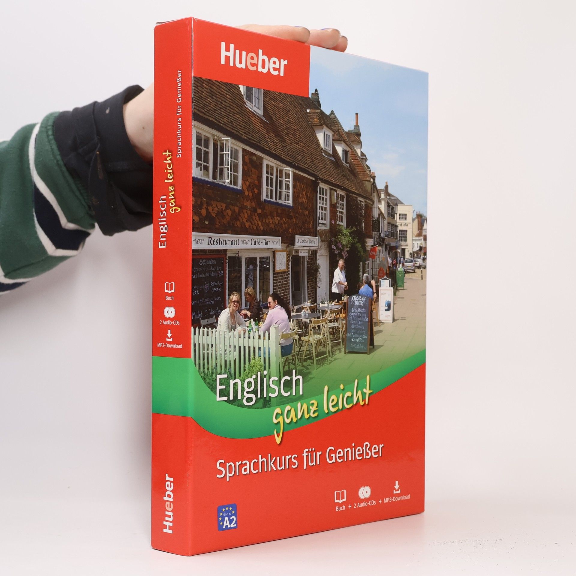 Marion Hoffmann-Weiß Englisch ganz leicht - Sprachkurs für Genießer - A2 - Buch + 2 Audio-CDs + MP3-Download