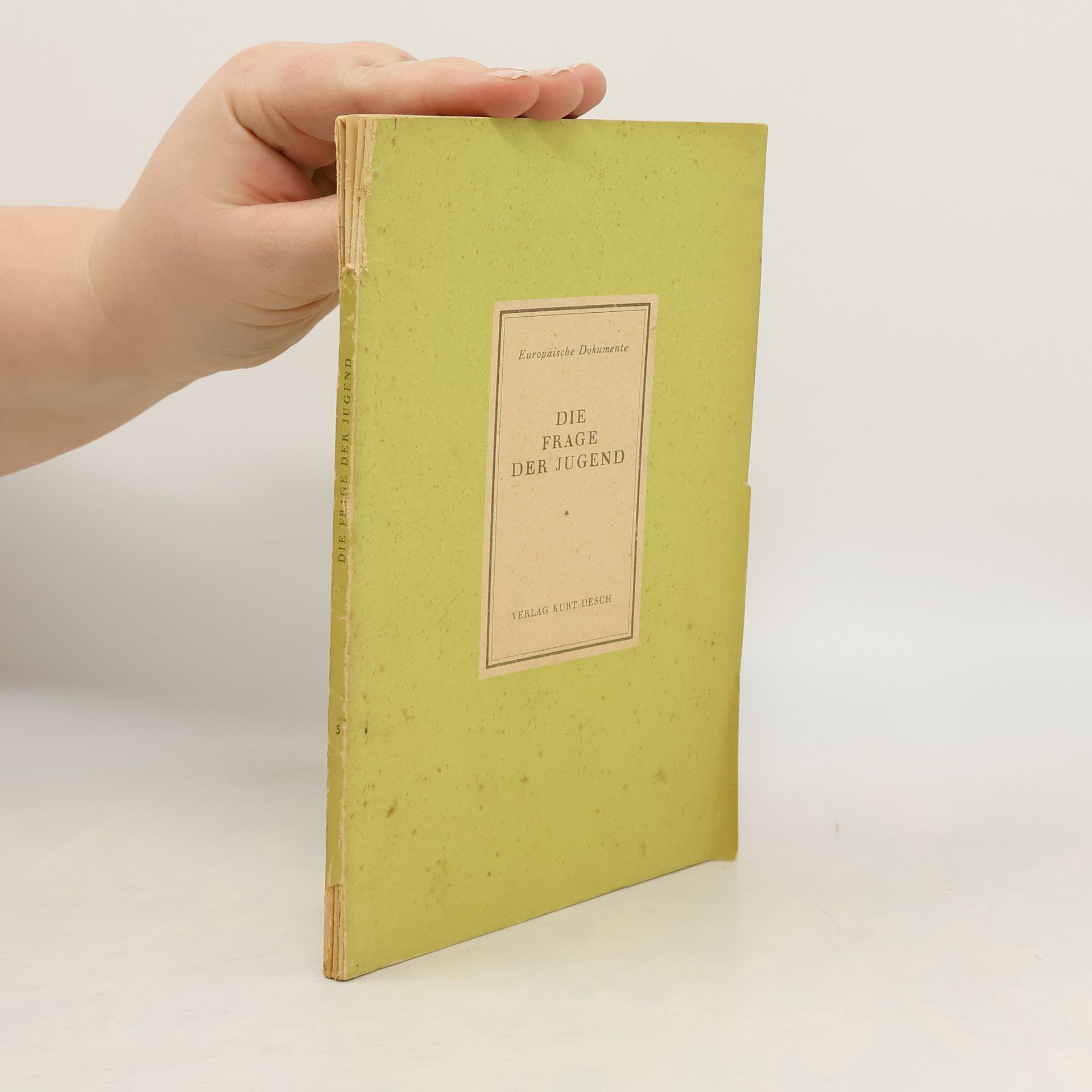 Collectif d'auteurs Die Frage der Jugend