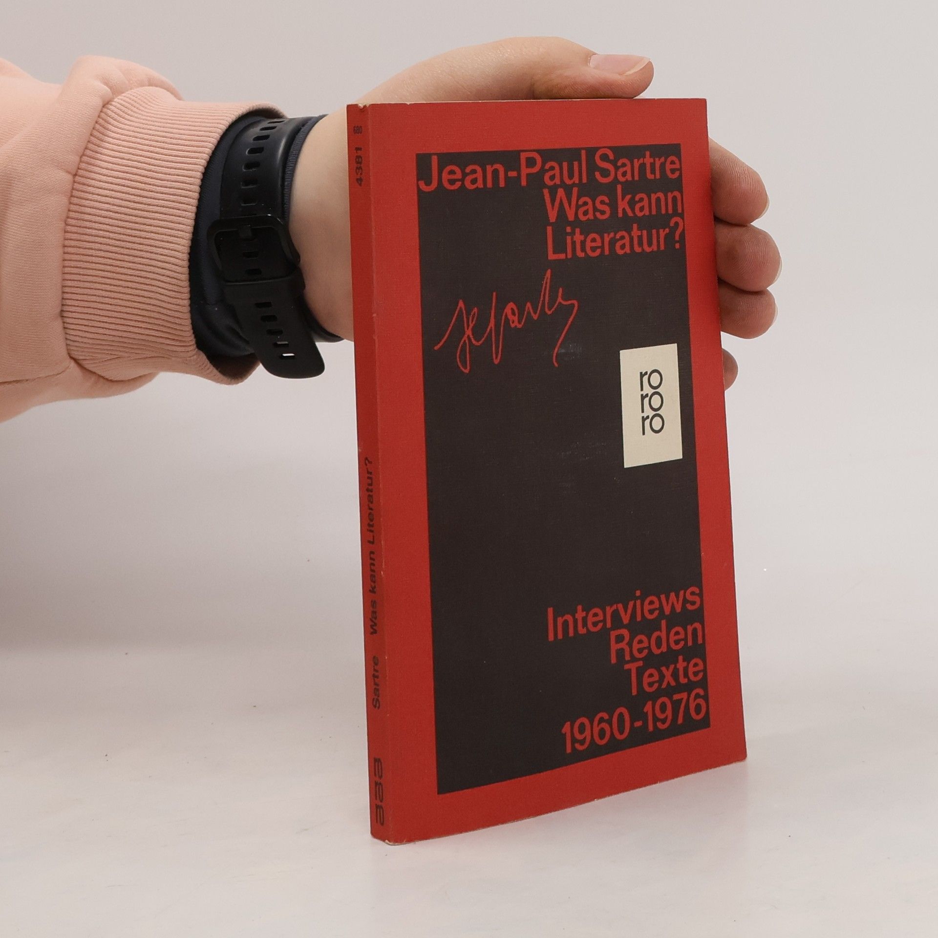 Jean Paul Sartre Gesammelte Werke in Einzelausgaben