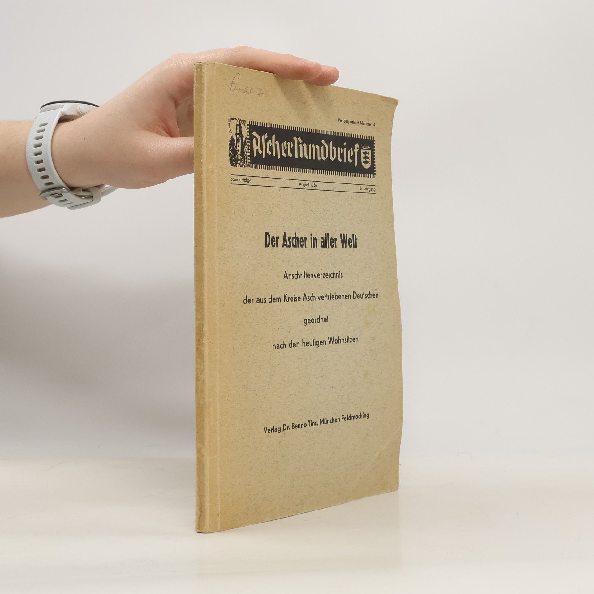 Collectif d'auteurs Der Ascher in aller Welt