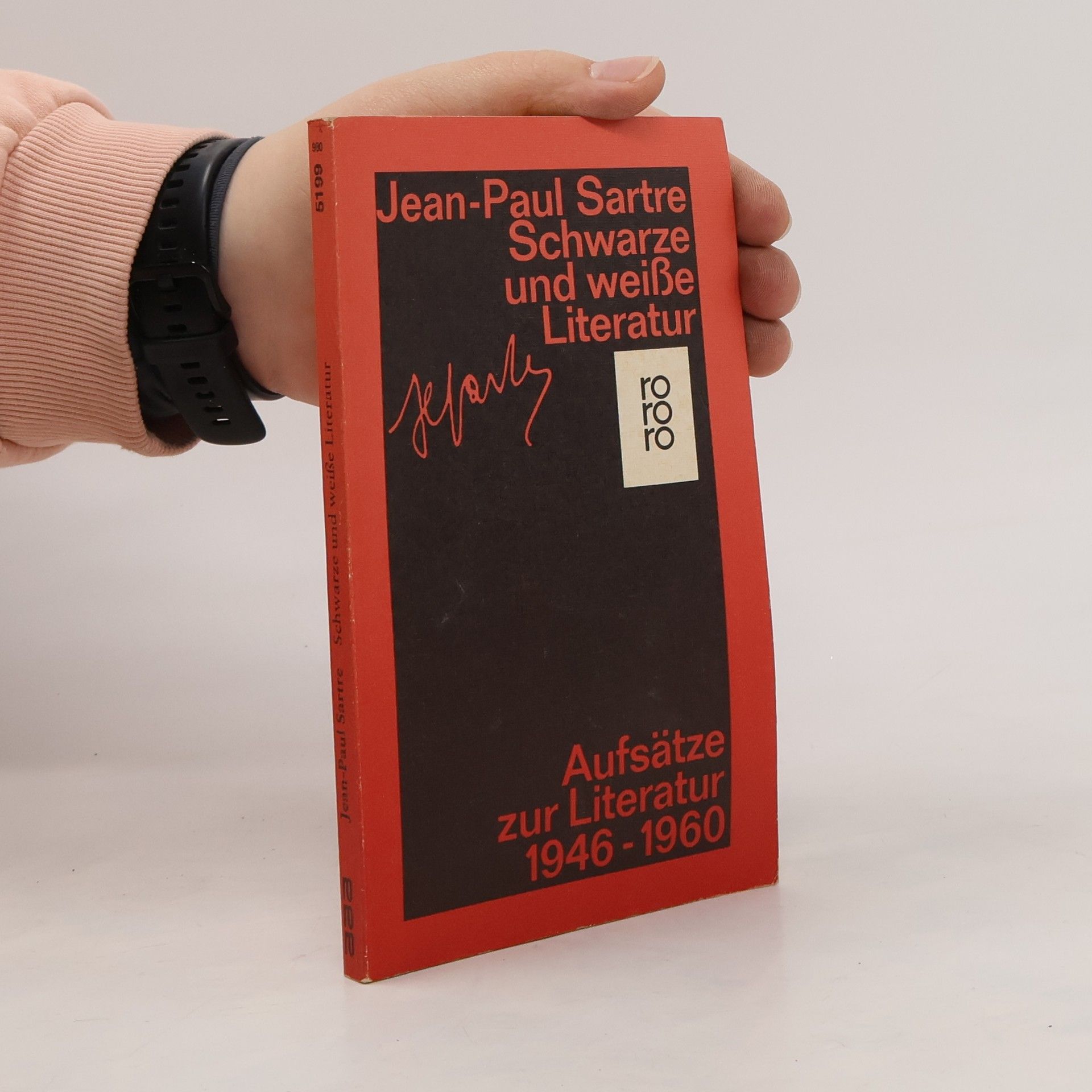 Jean Paul Sartre Schwarze und weiße Literatur