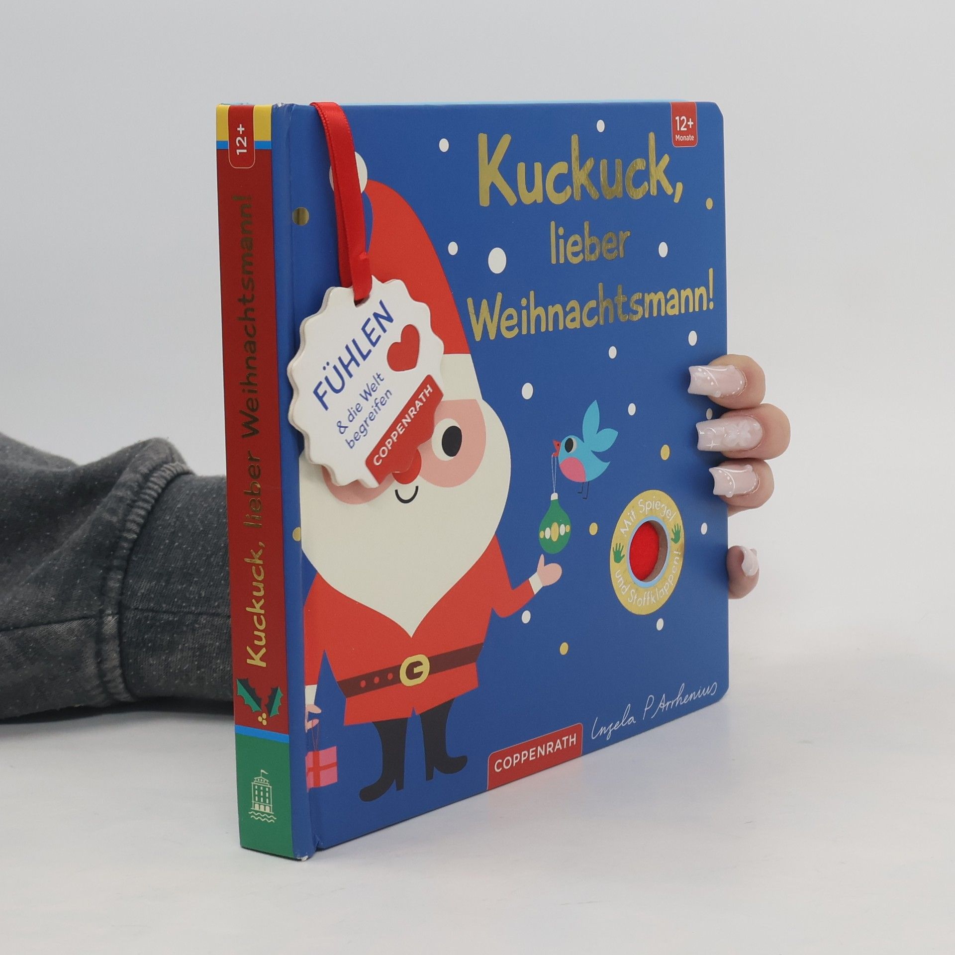 Ingela Peterson Arrhenius Mein Filz-Fühlbuch: Kuckuck, lieber Weihnachtsmann!