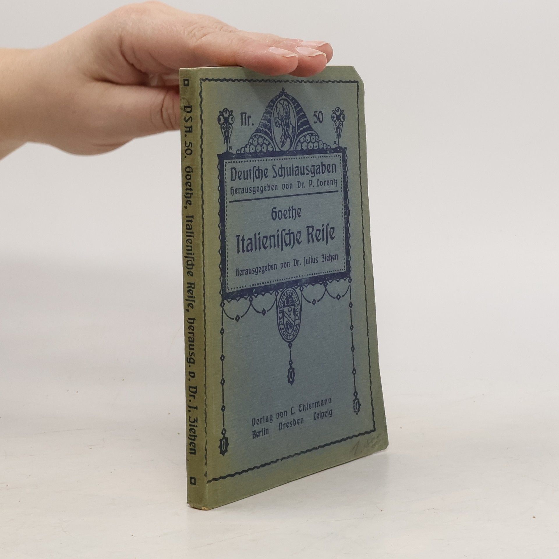 Johann Wolfgang von Goethe Italienische Reise