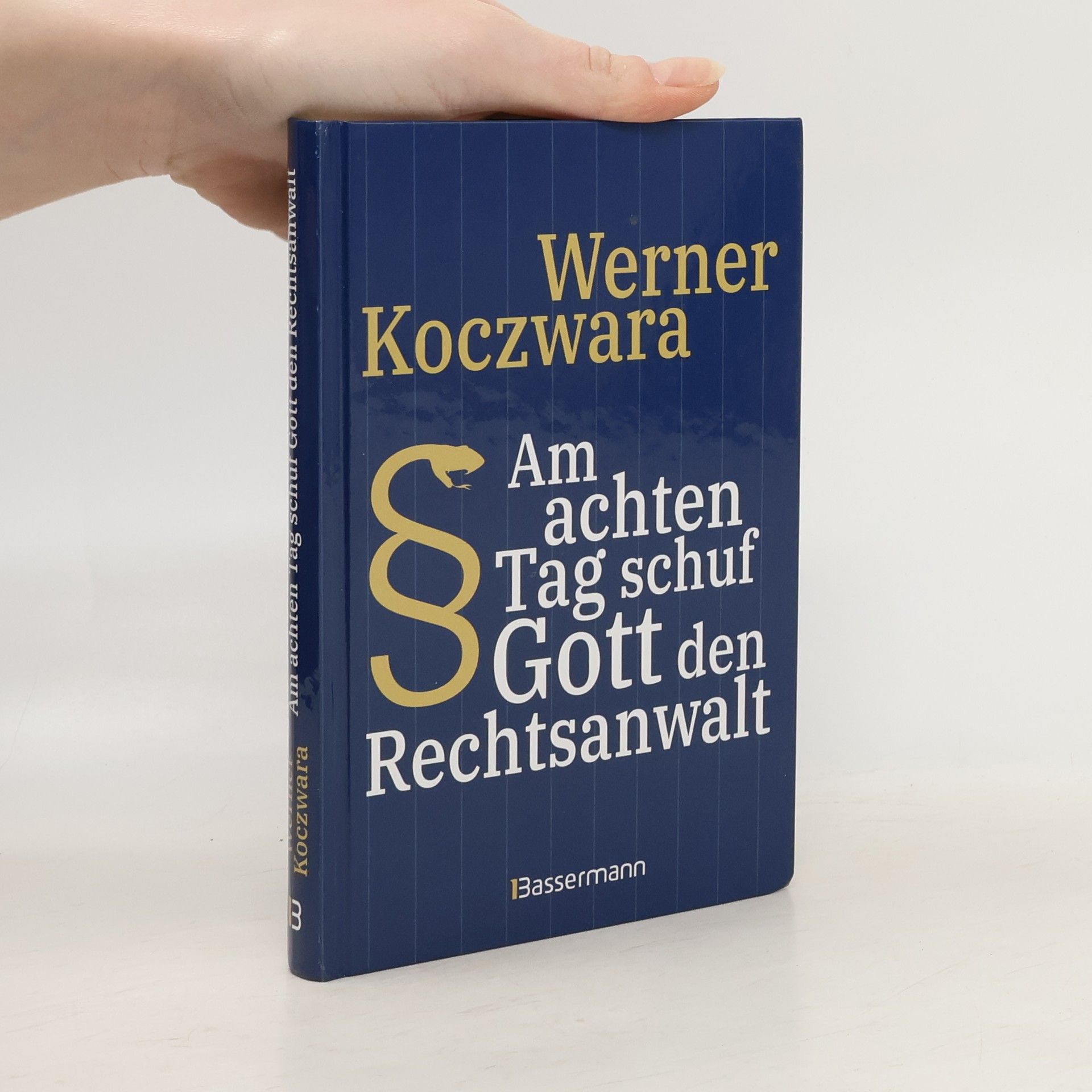 Am achten Tag schuf Gott den Rechtsanwalt