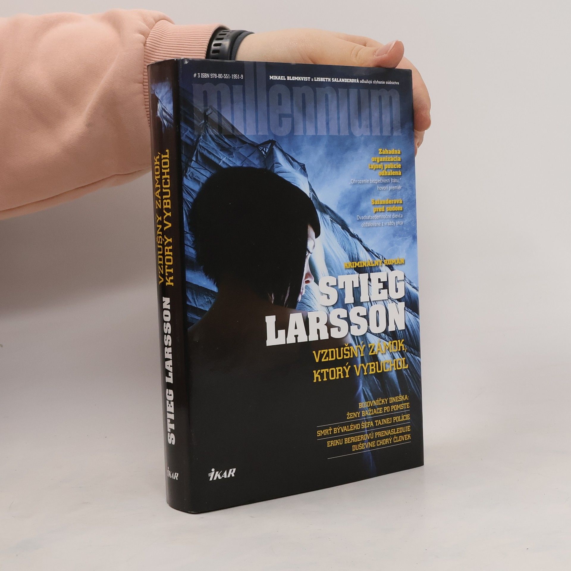 Stieg Larsson Vzdušný zámok, ktorý vybuchol