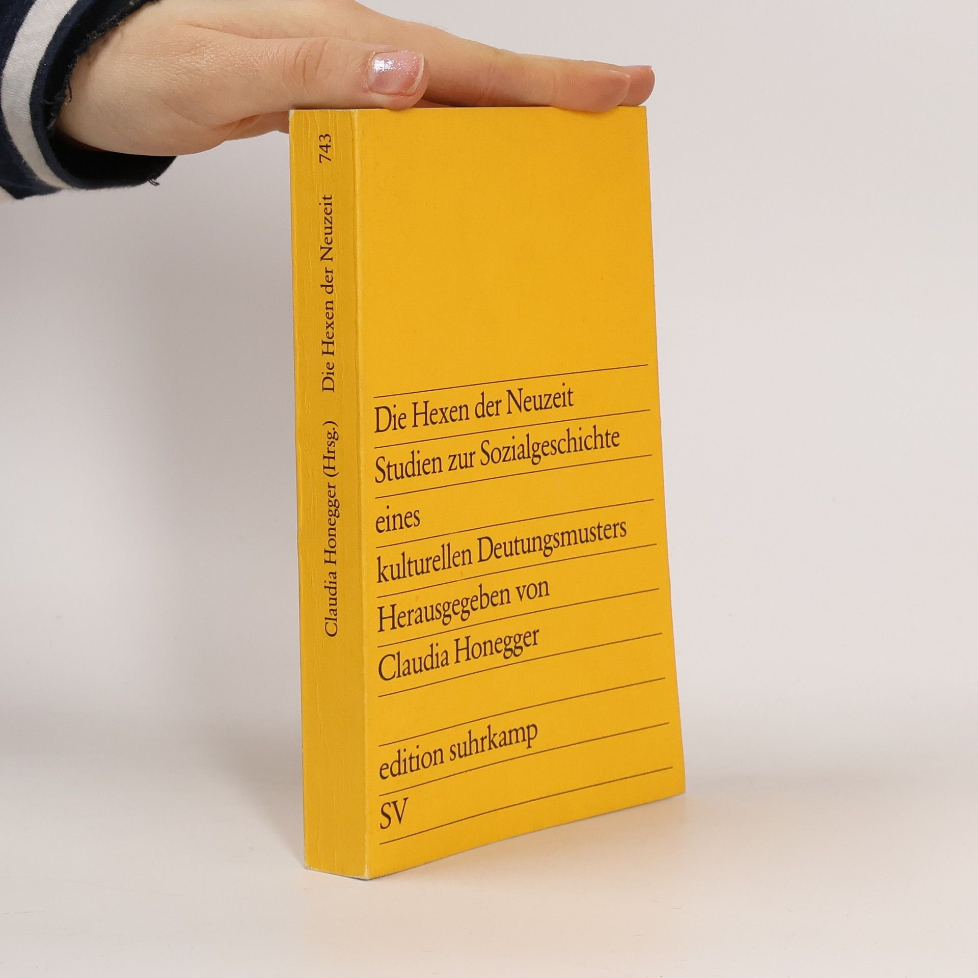 Claudia Honnegger Die Hexen der Neuzeit