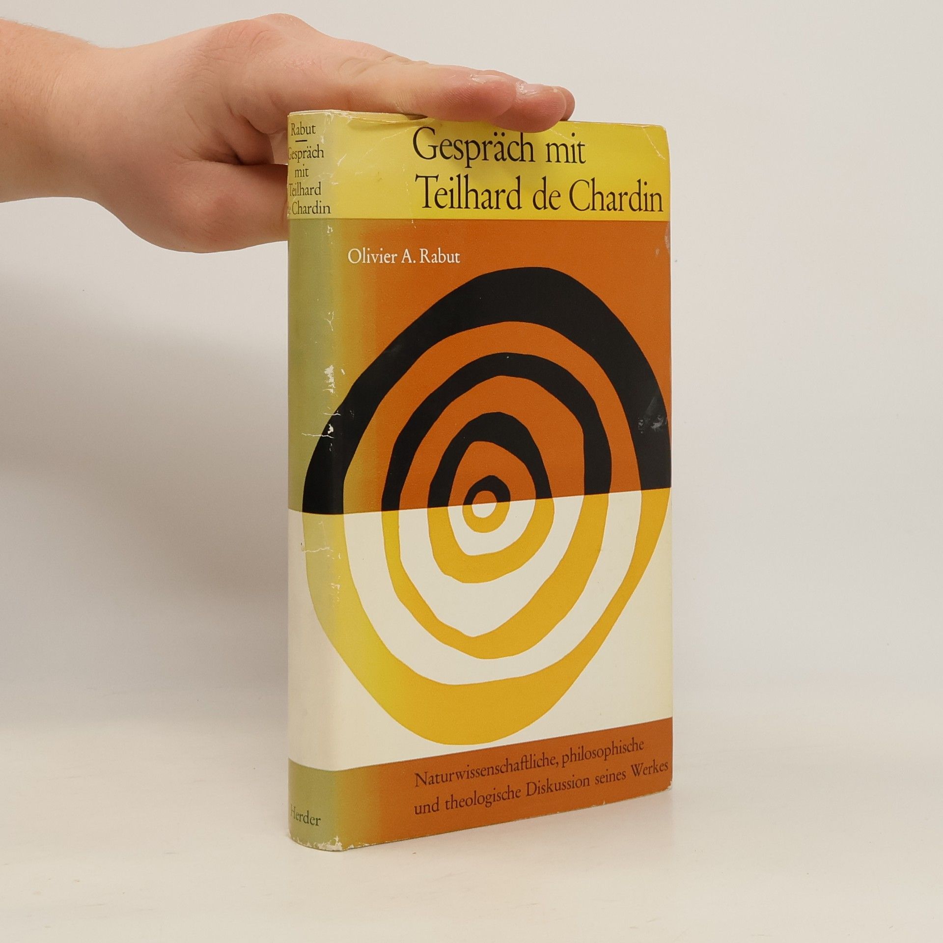 Olivier A. Rabut Gespräch mit Teilhard de Chardin