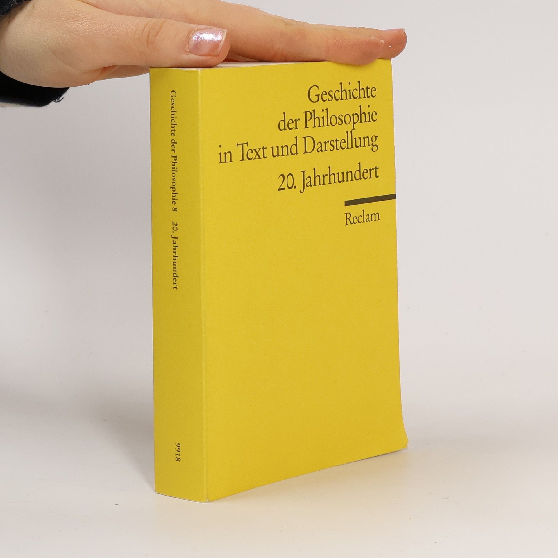 Geschichte der Philosophie in Text und Darstellung