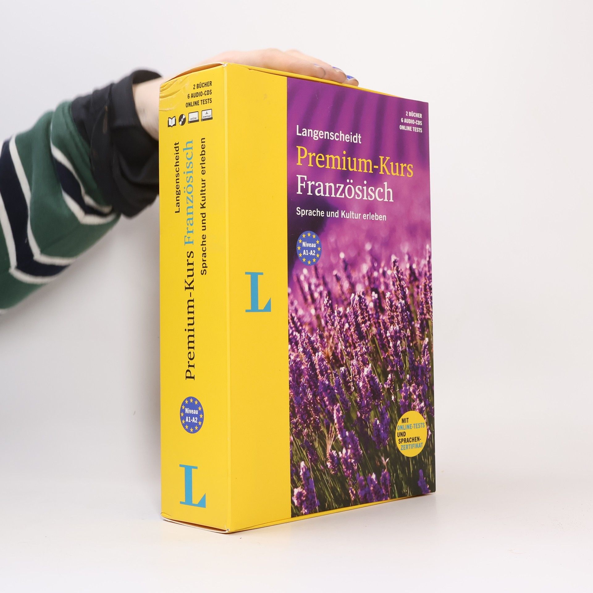 Jean-Philippe Hashold Langenscheidt Premium-Kurs Französisch - Sprache und Kultur erleben - Niveau A1-A2 - Mit Online-Tests und Sprachen-Zertifikat