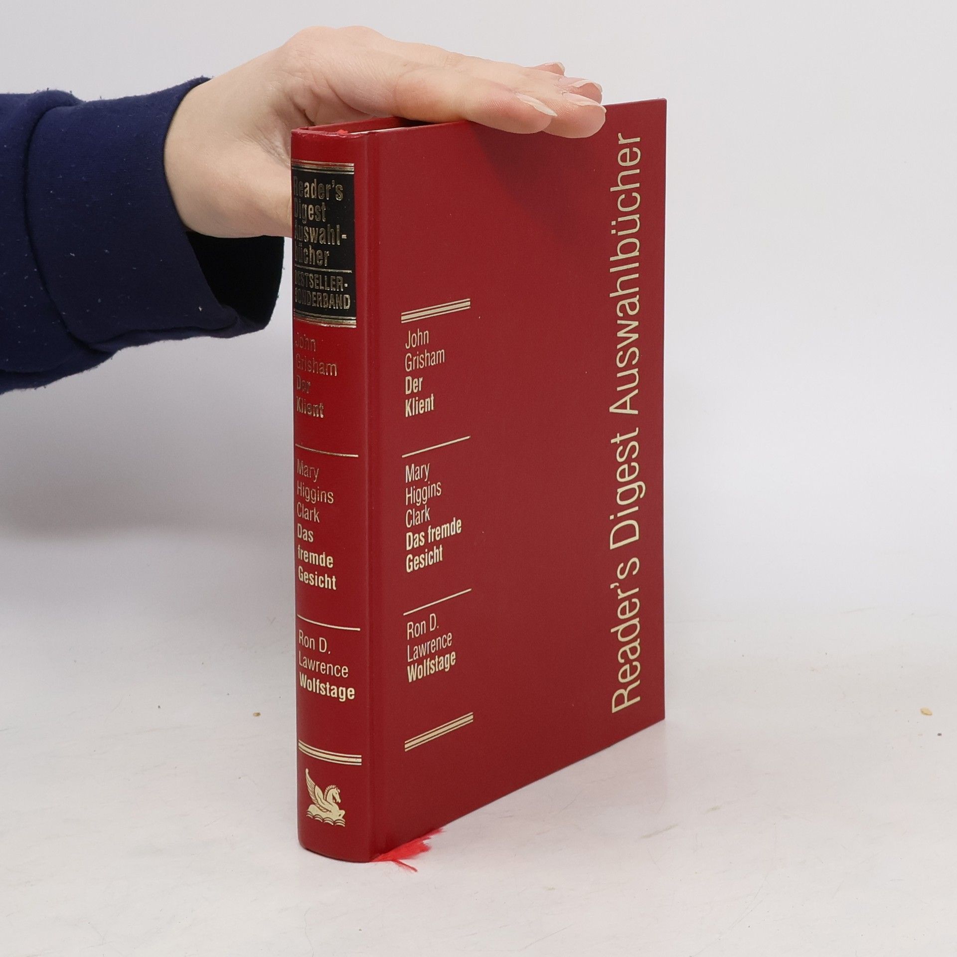 John Grisham Reader's Digest Auswahlbücher. Der Klient. Das fremde Gesicht. Wolfstage