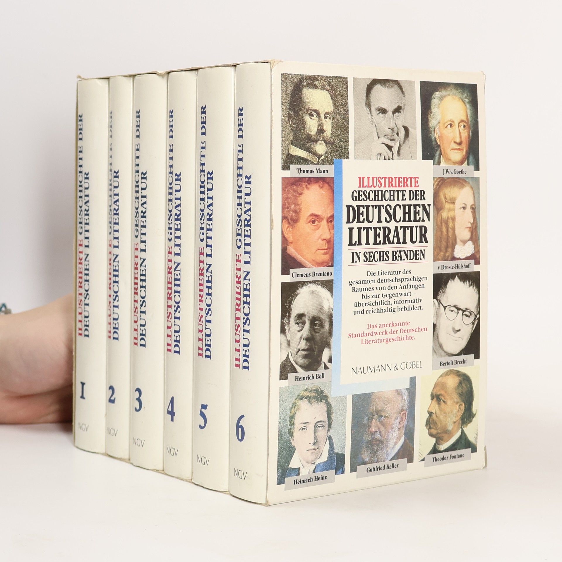 Various authors Illustrierte Geschichte der deutschen Literatur in sechs Bänden