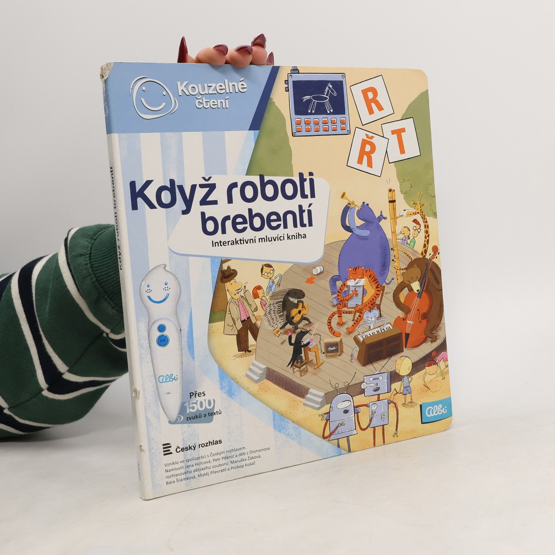 Když roboti brebentí. Interaktivní mluvicí kniha