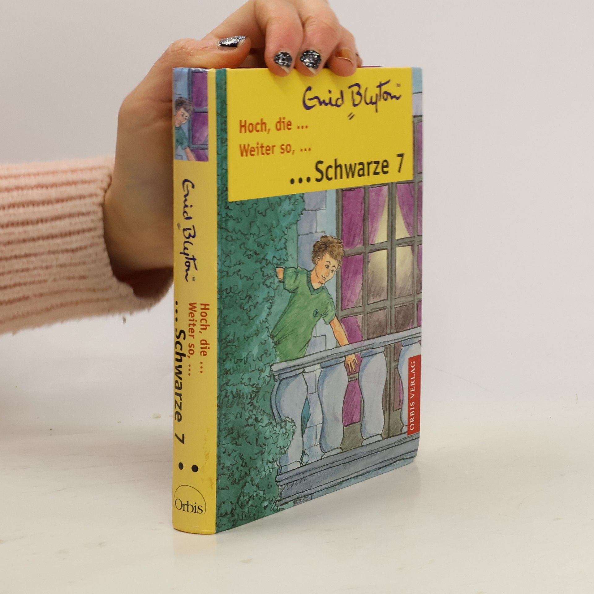 Enid Blyton Hoch die Schwarze Sieben / Weiter so, Schwarze Sieben.