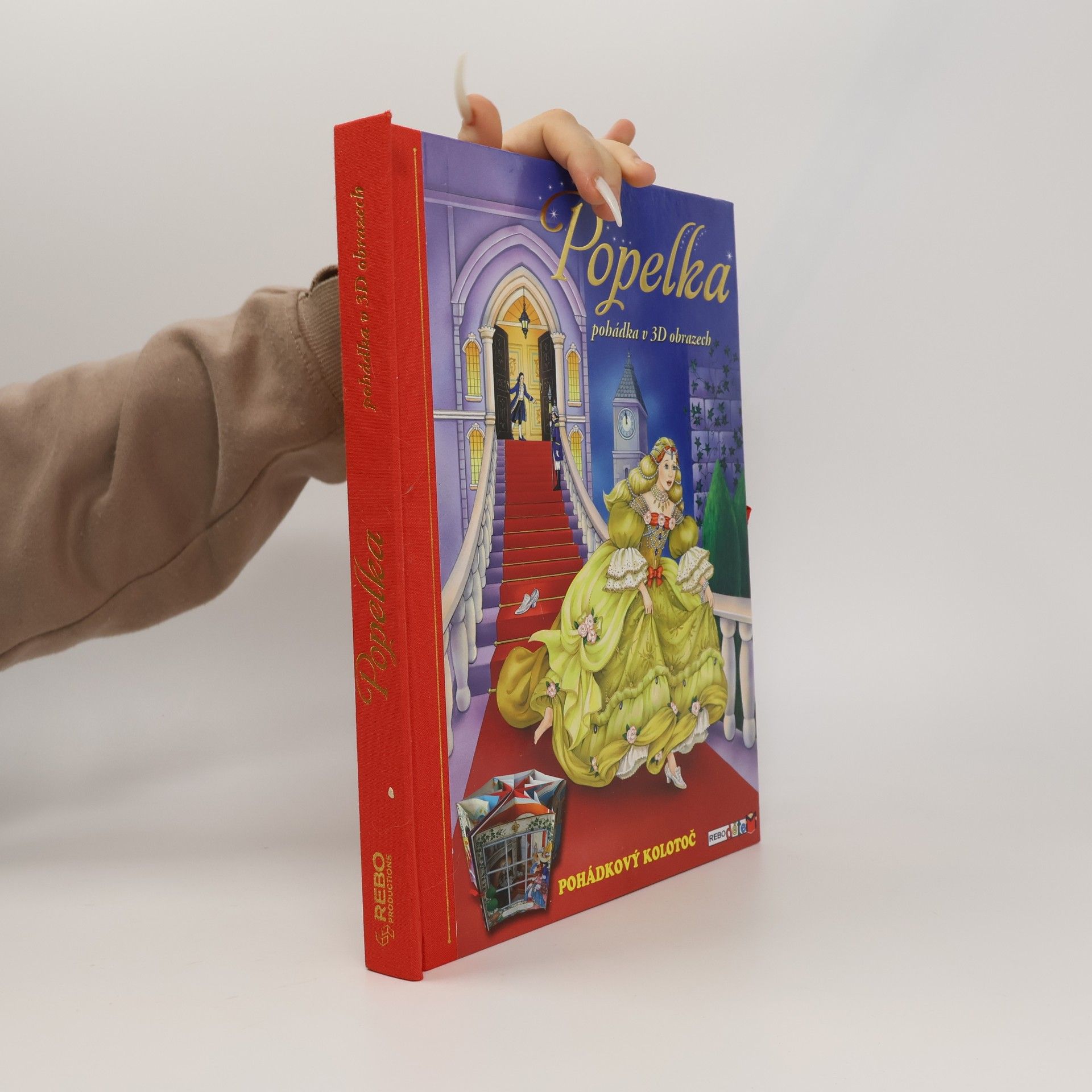 Lee Krutop Popelka : pohádka ve 3D obrazech