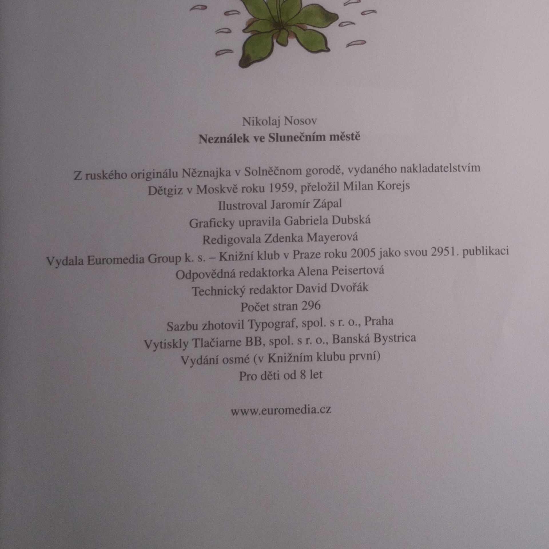 Nikolai Nossow Neználek ve Slunečním městě