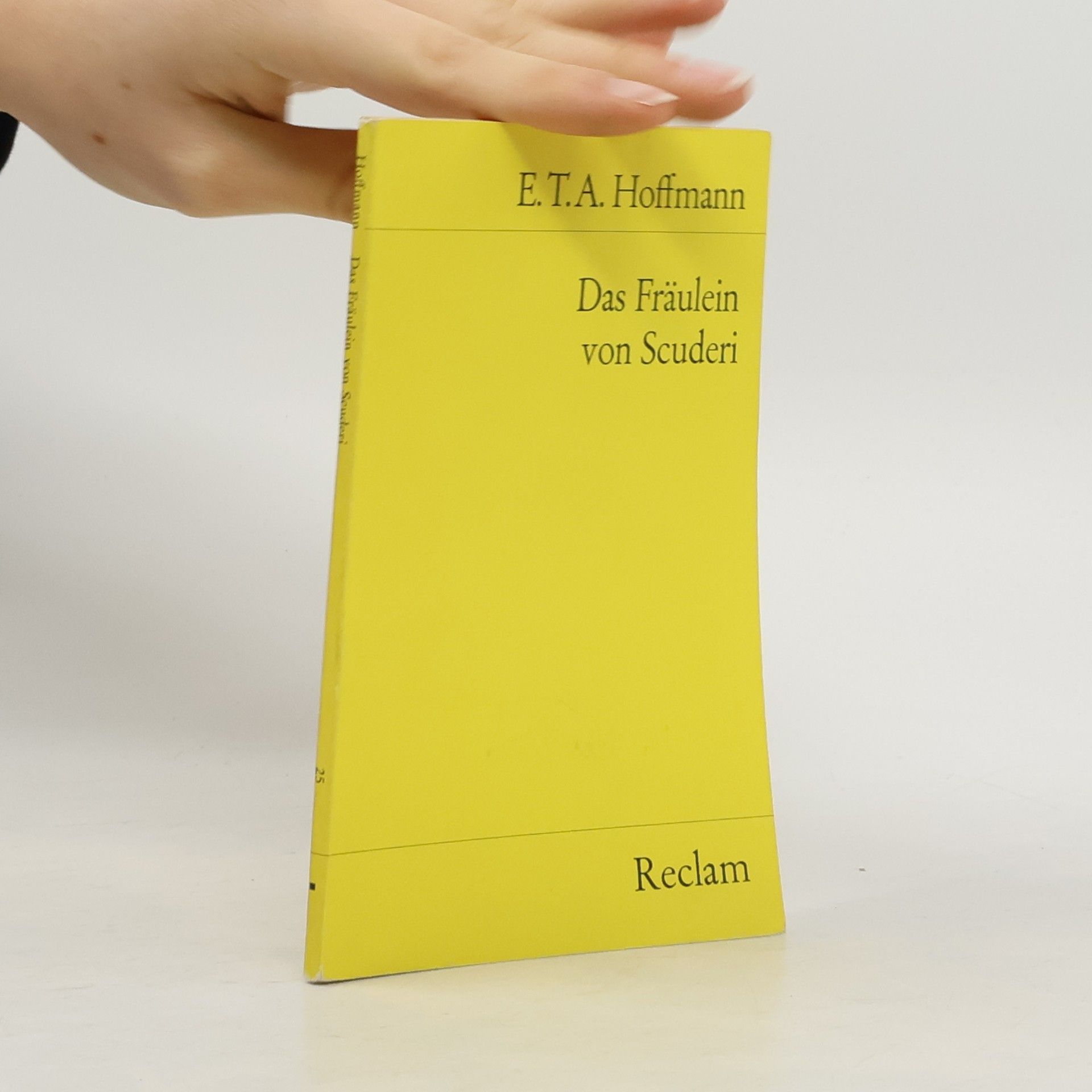 E. T. A. Hoffmann Das Fräulein von Scuderi