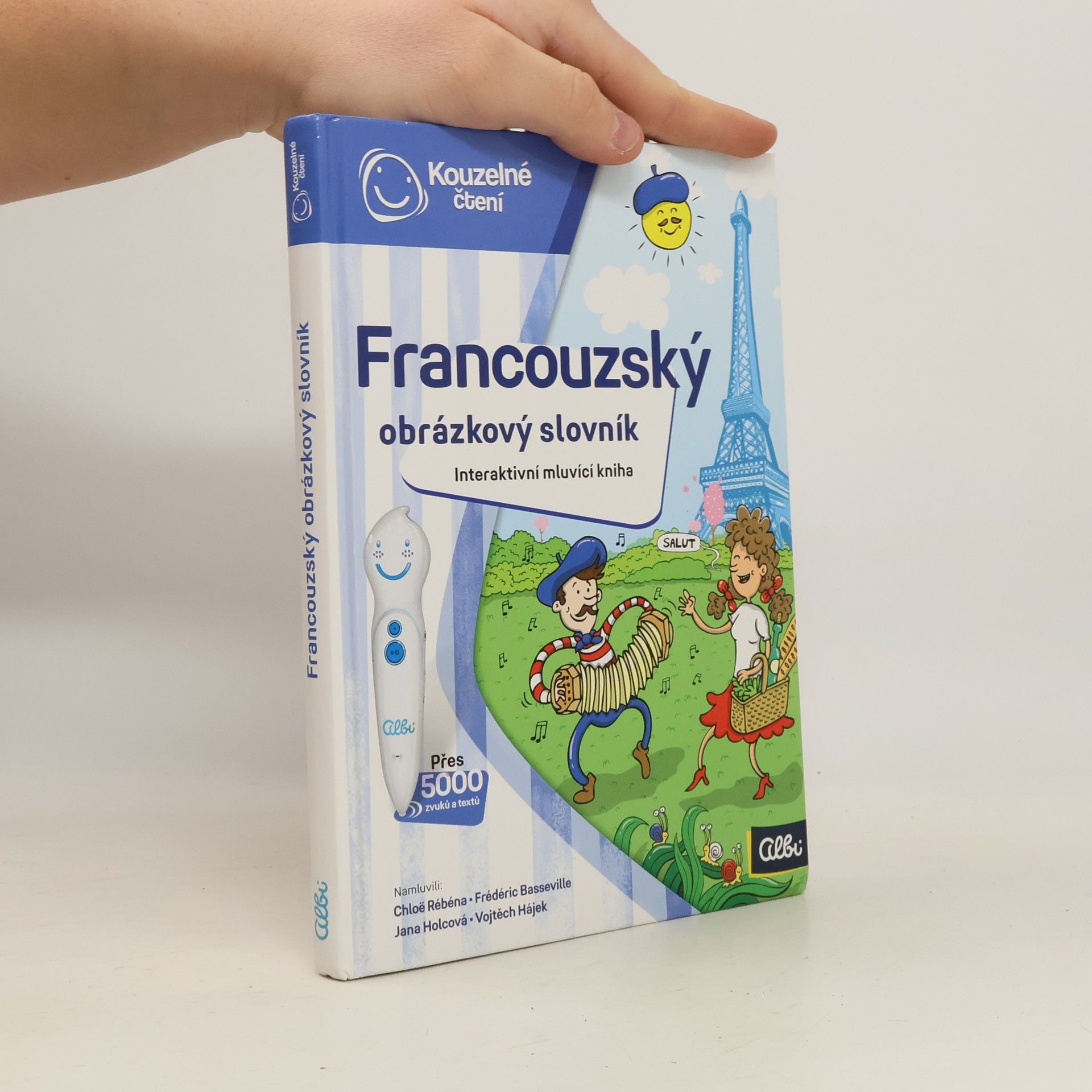 Autorenkollektiv Kouzelné čtení. Francouzský obrázkový slovník: interaktivní mluvící kniha