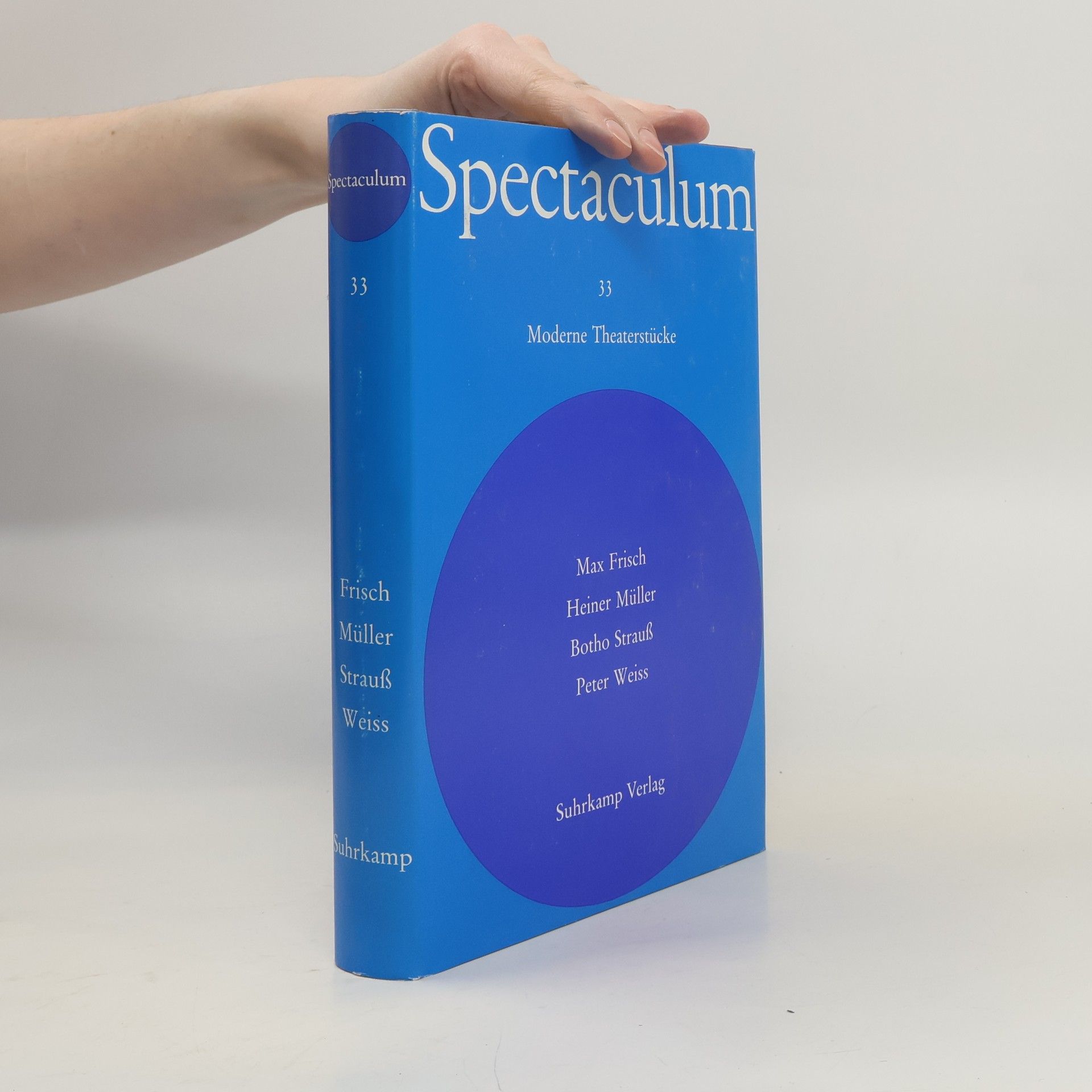 Max Frisch Spectaculum 33. Vier moderne Theaterstücke