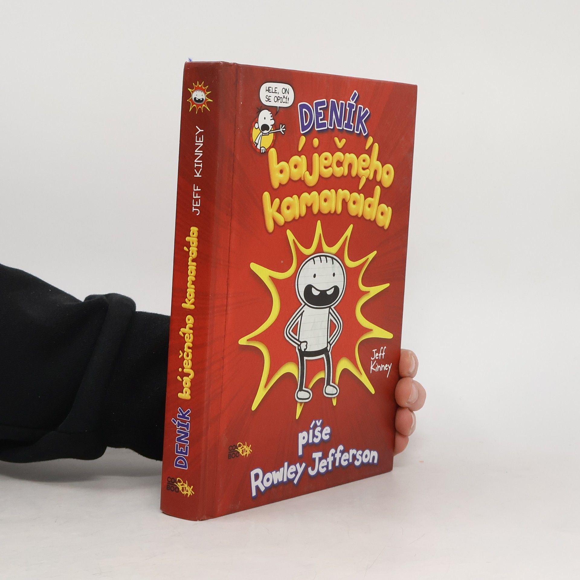 Jeff Kinney Deník báječného kamaráda. Píše Rowley Jefferson