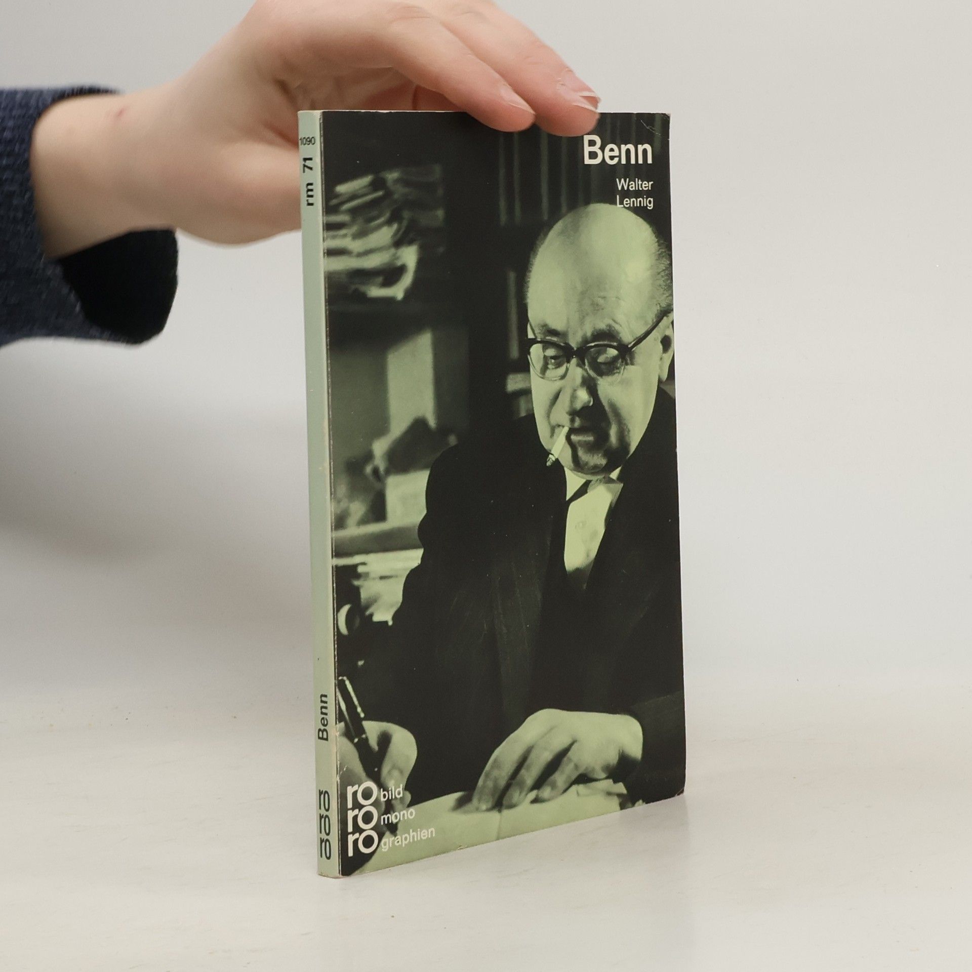 Walter Lennig Gottfried Benn in Selbstzeugnissen und Bilddokumenten