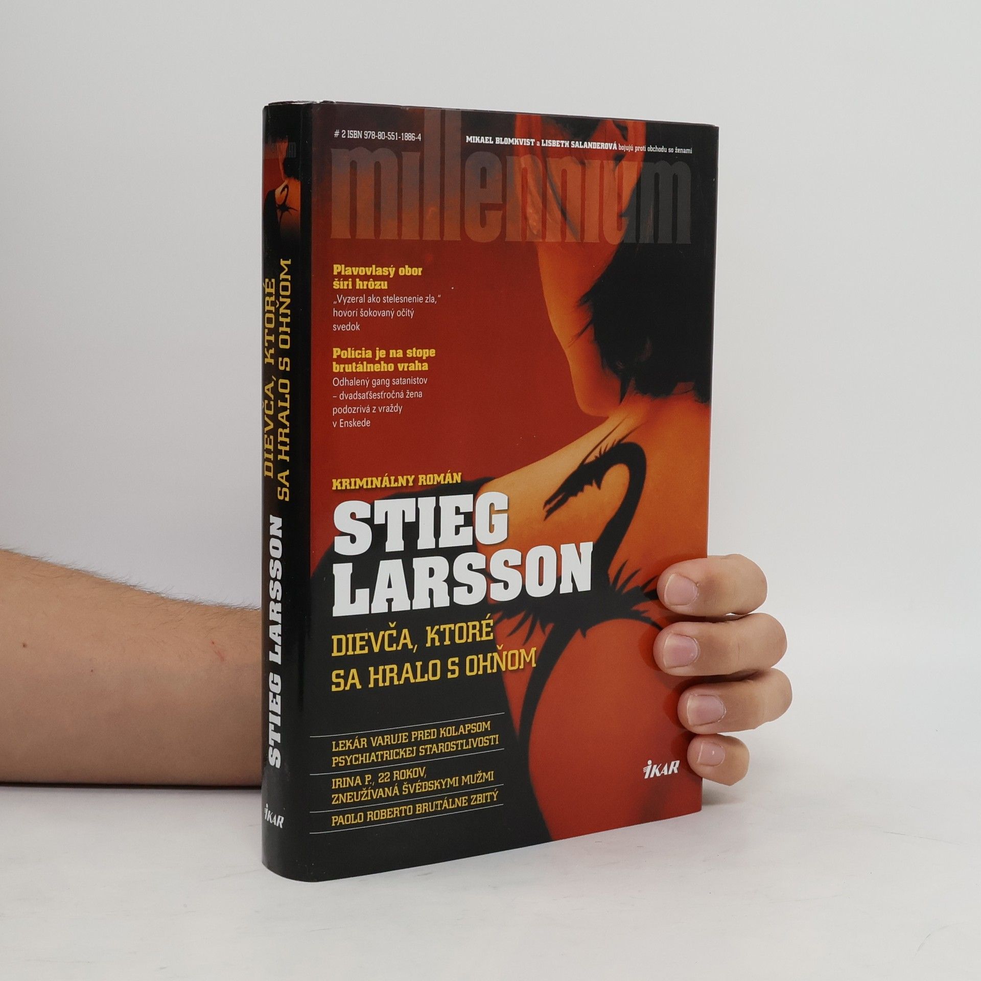 Stieg Larsson Dievča, ktoré sa hralo s ohňom