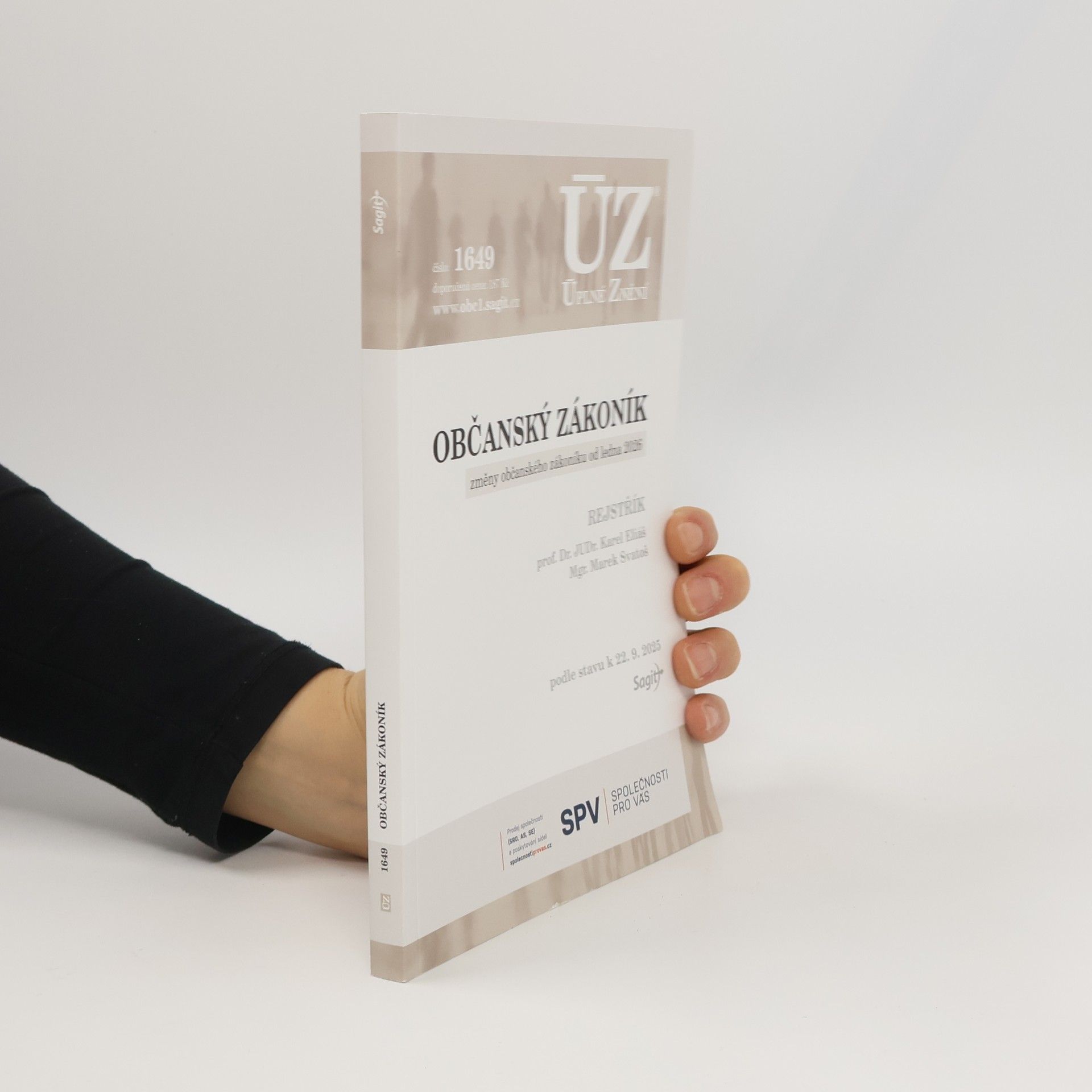 Karel Eliáš Občanský zákoník. Změny občanského zákoníku od ledna 2026