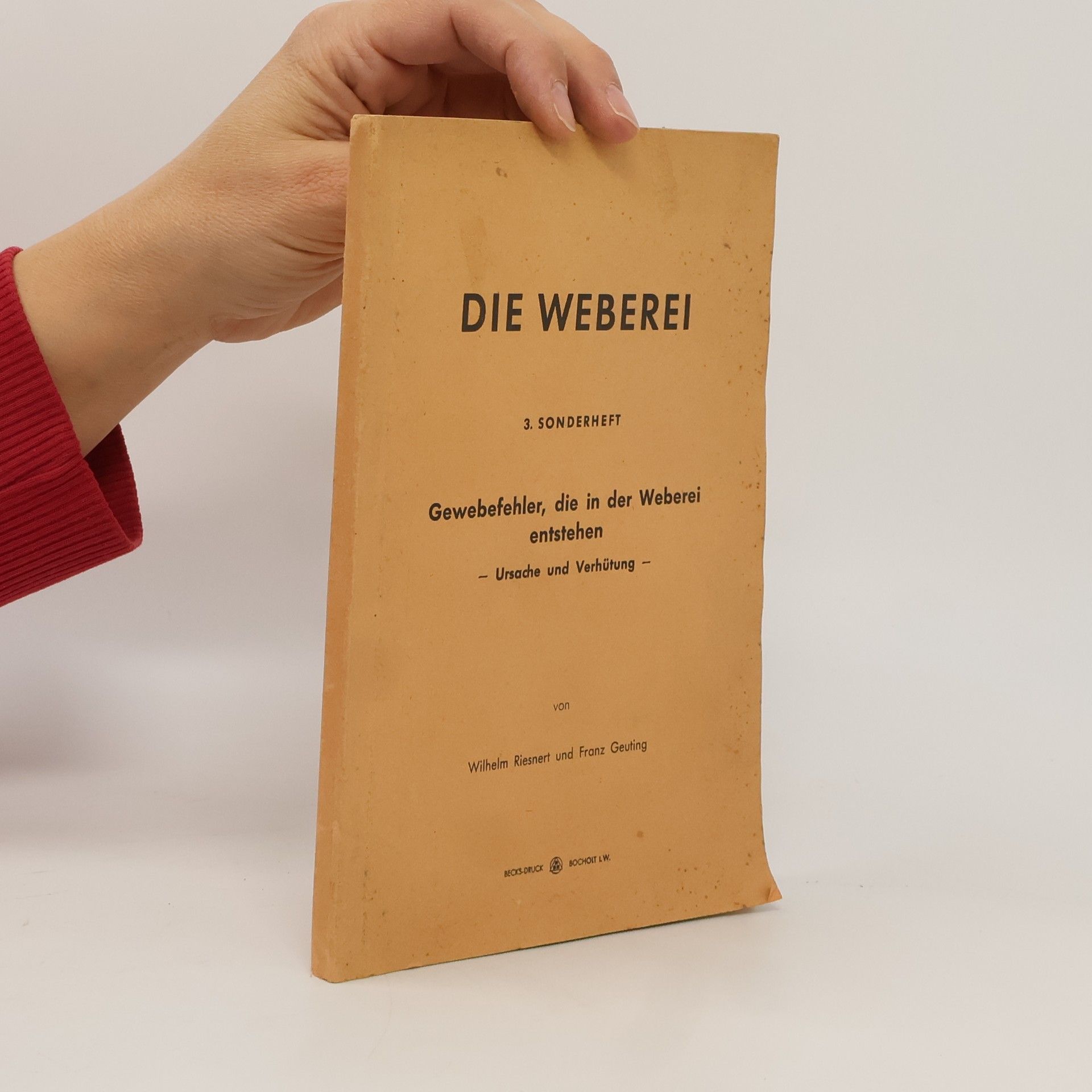 Autorenkollektiv Die Weberei