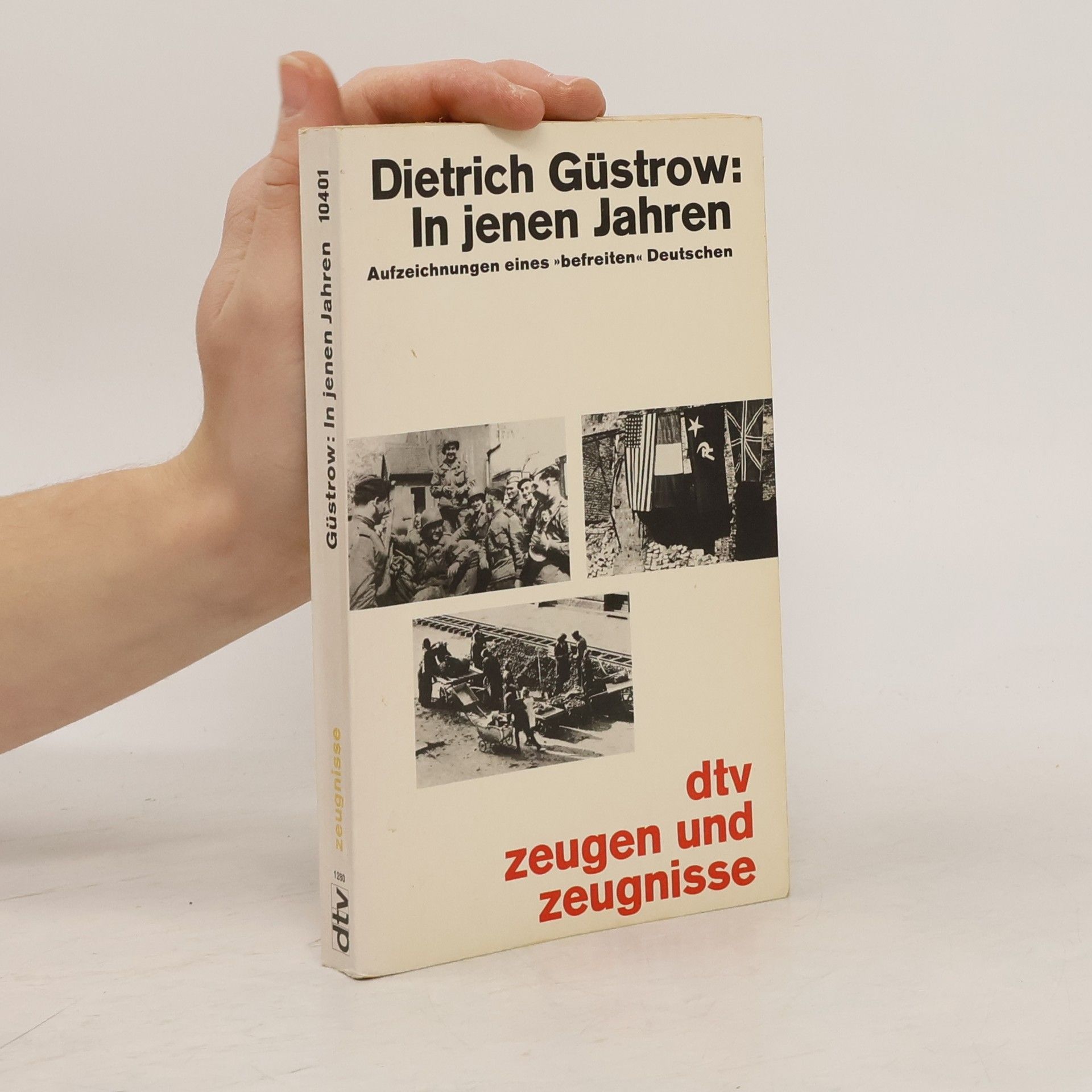 Dietrich Wilde In jenen Jahren