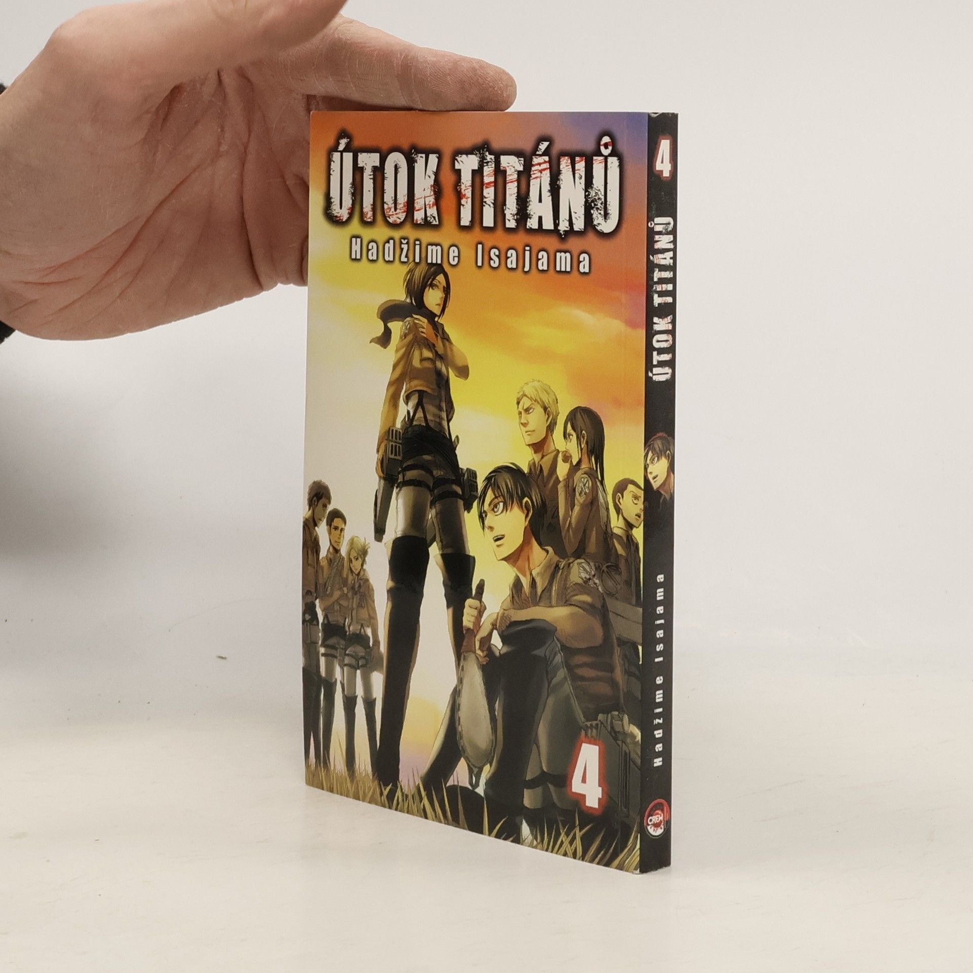 Hadžime Isajama Útok titánů. 4