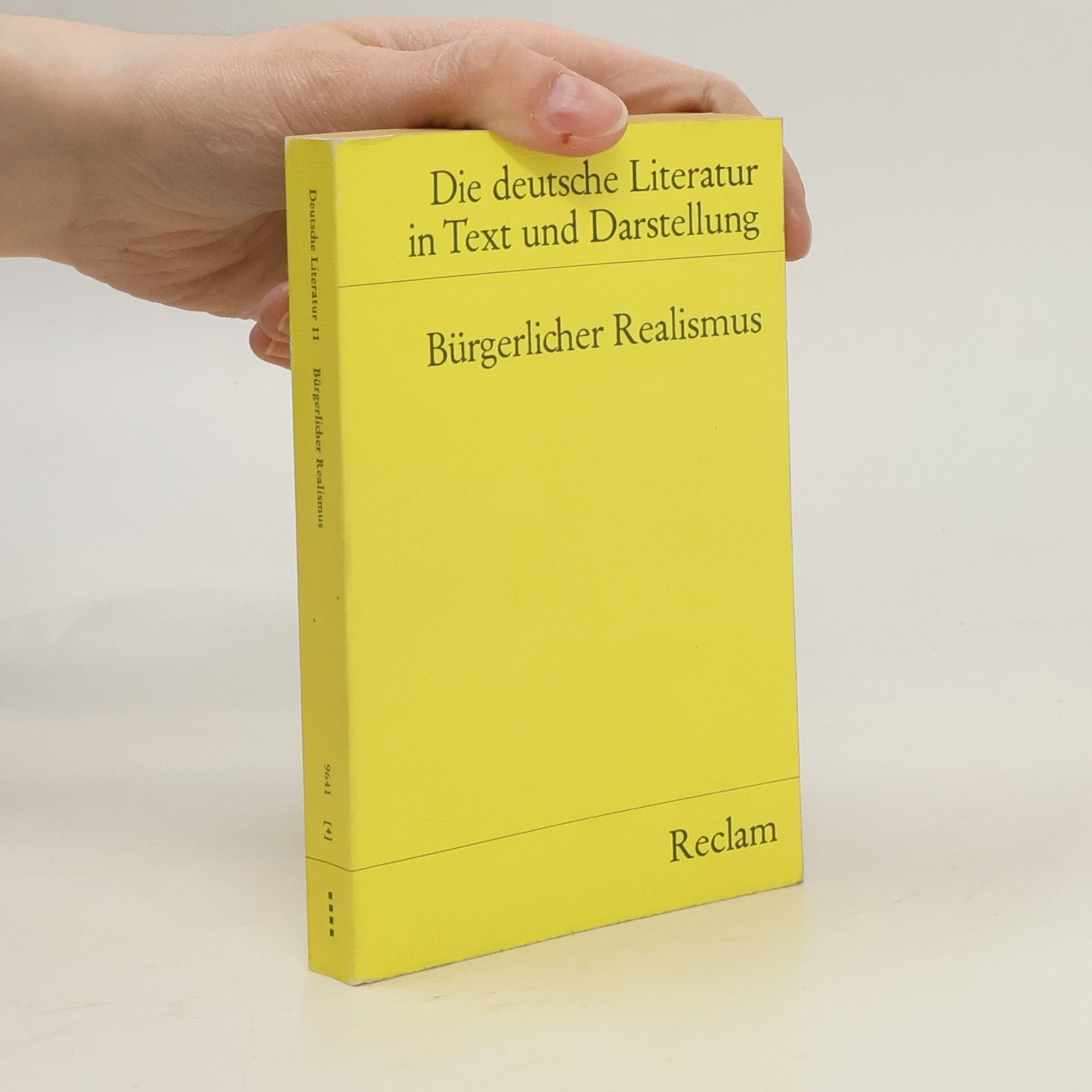 Bürgerlicher Realismus. Die deutsche Literatur Band 111