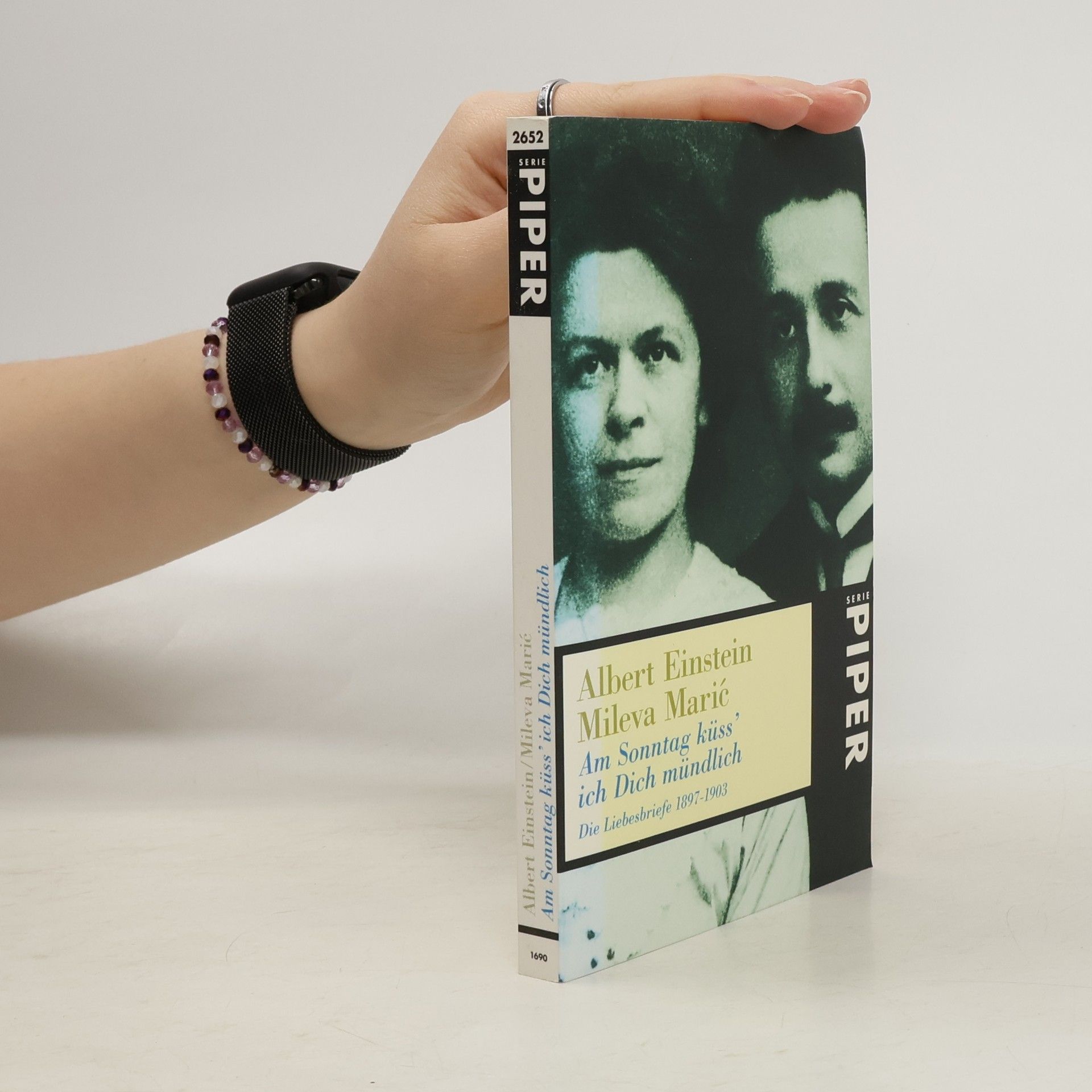 Albert Einstein Am Sonntag küss' ich Dich mündlich