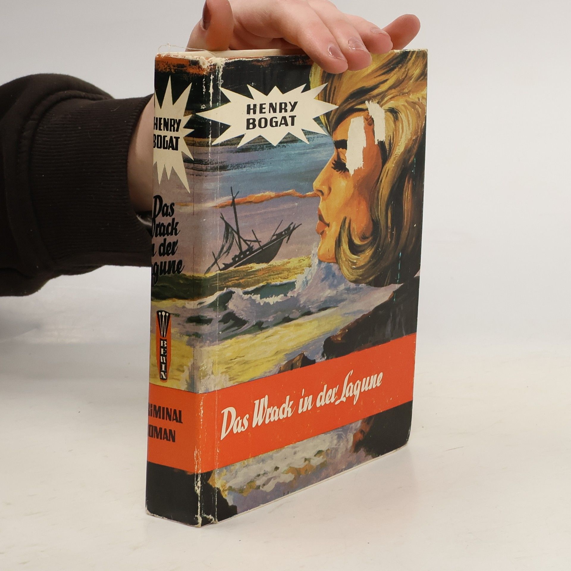 Henry Bogat Das Wrack in der Lagune